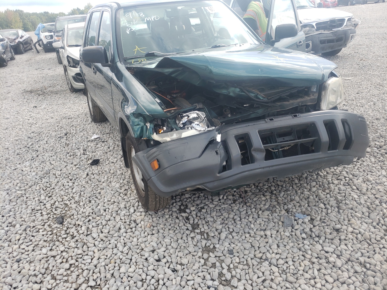 Photo 9 from auction – 2001 HONDA CR-V LX with VIN JHLRD28401S015606