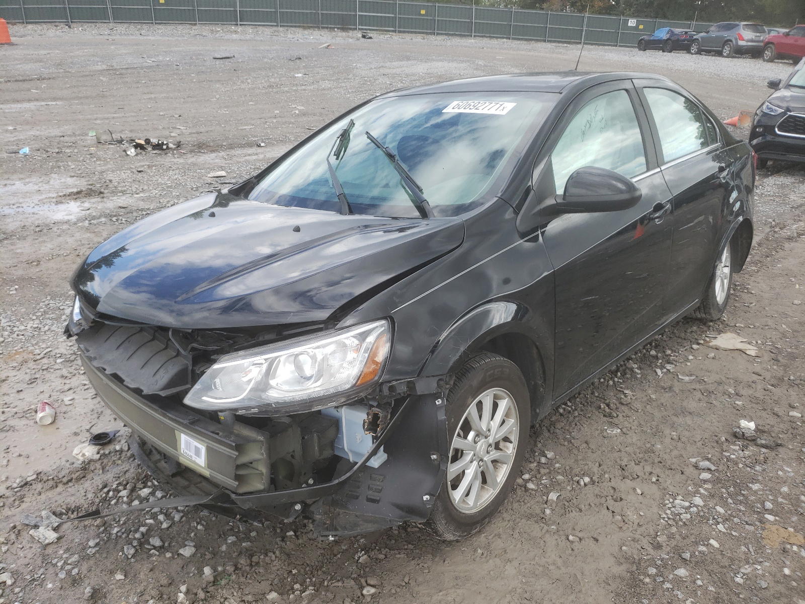 Photo 2 from auction – 2017 CHEVROLET SONIC LT with VIN 1G1JD5SH4H4100396