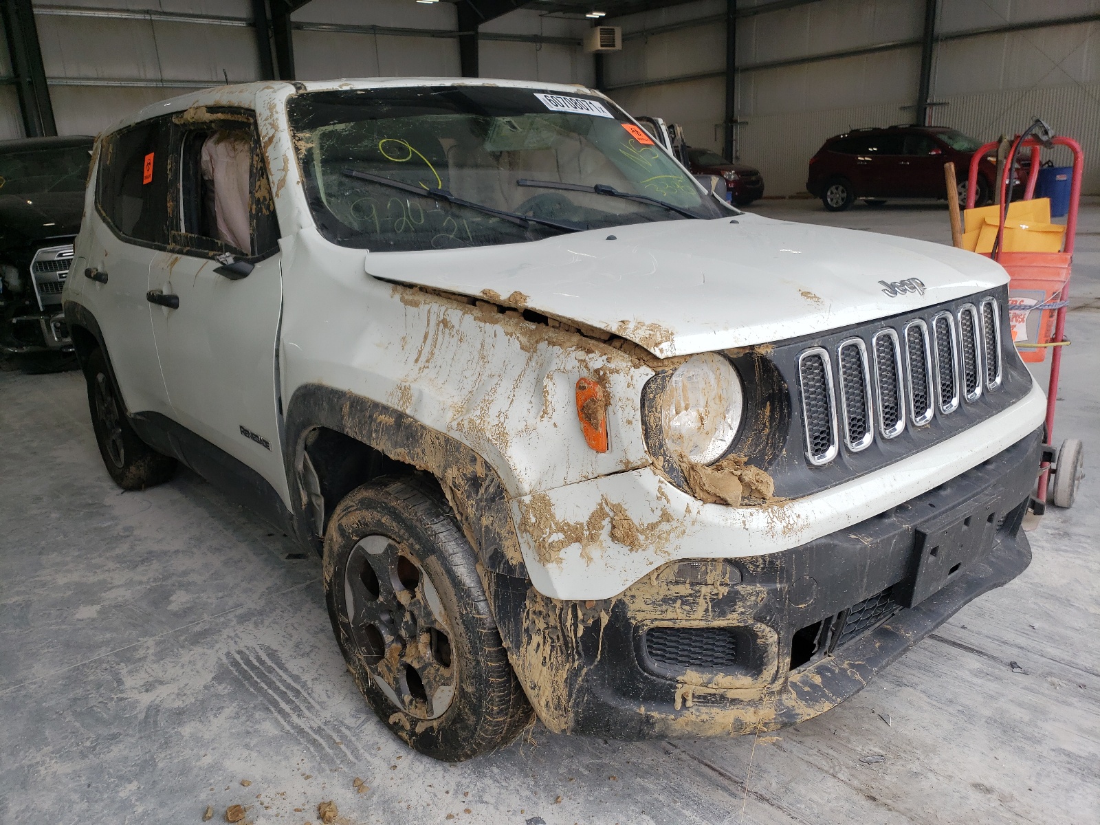 JEEP RENEGADE S 2015 with VIN ZACCJBAT0FPB23895 - Photo from auction
