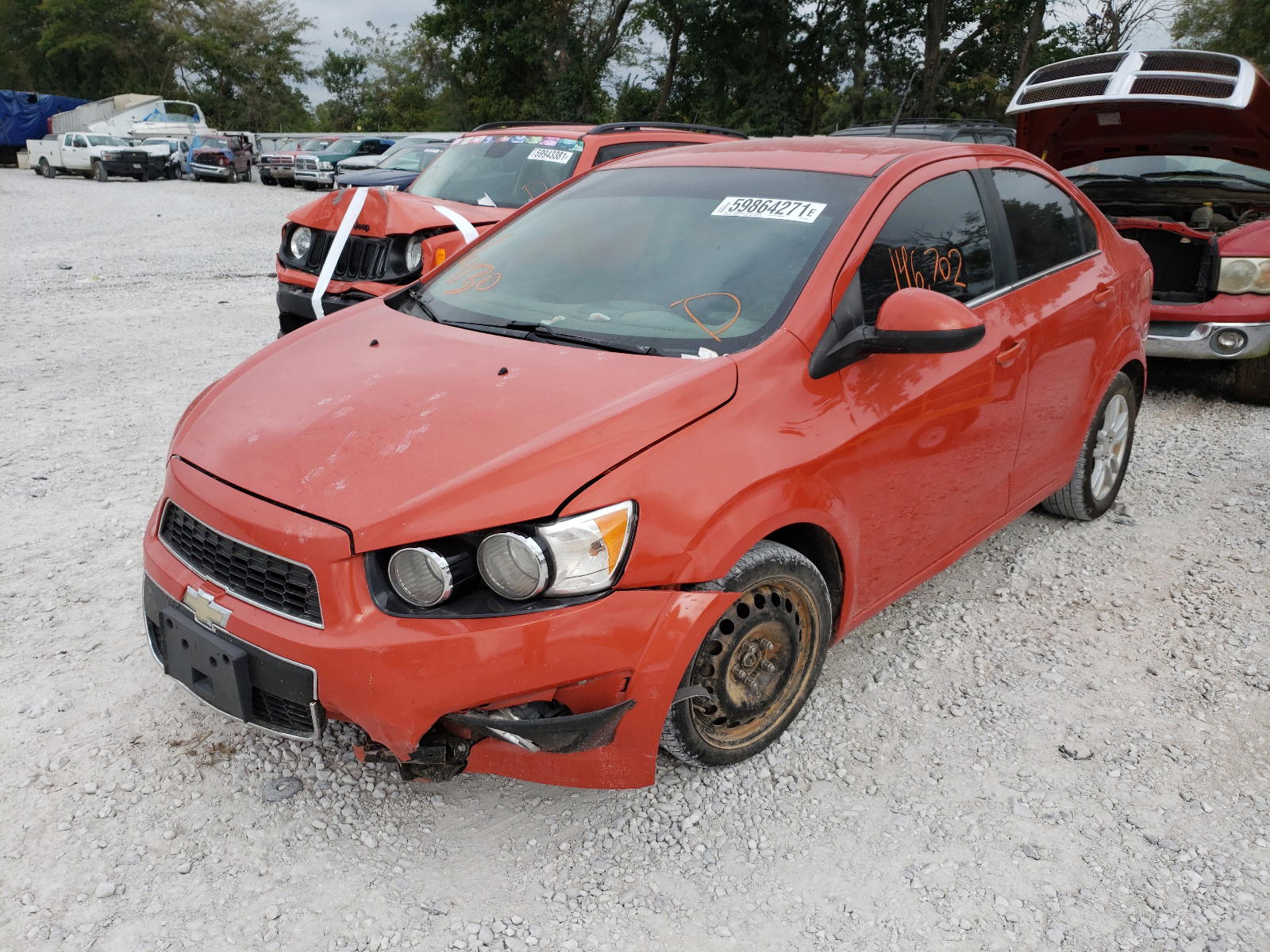 Photo 2 from auction – 2012 CHEVROLET SONIC LT with VIN 1G1JC5SH9C4158550