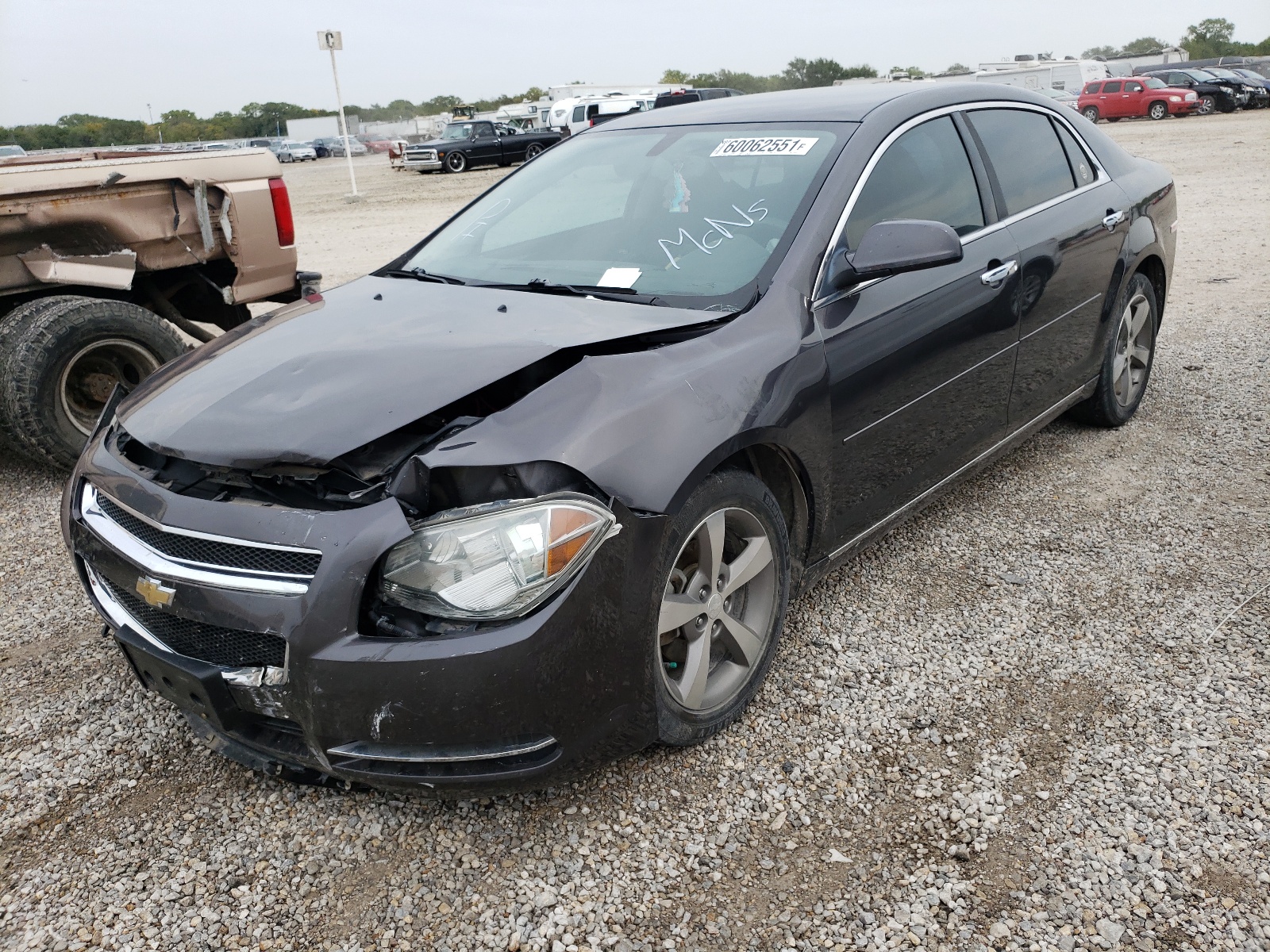 Photo 2 from auction – 2012 CHEVROLET MALIBU 1LT with VIN 1G1ZC5E01CF254489