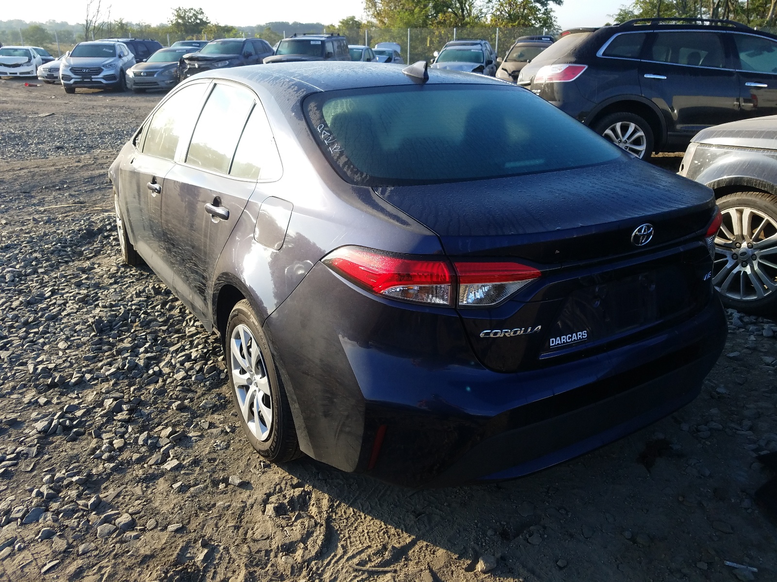 Photo 3 from auction – 2020 TOYOTA COROLLA LE with VIN 5YFEPRAE7LP124602