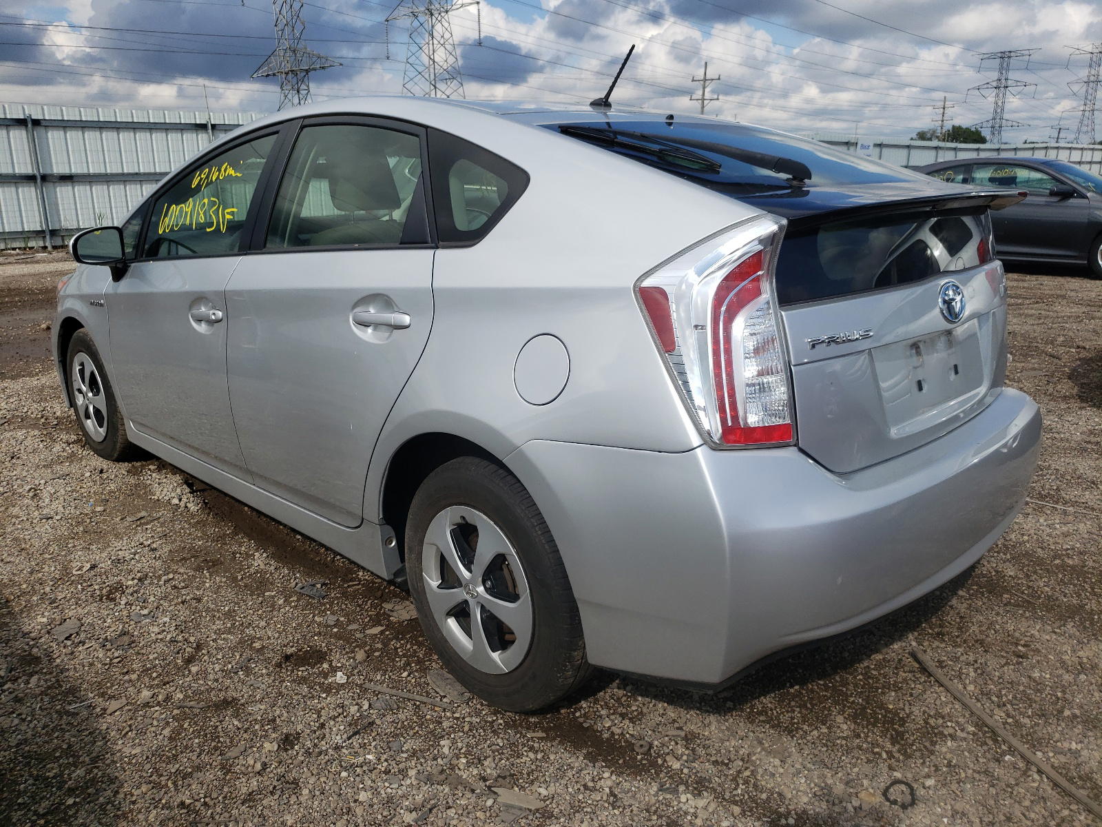 Photo 3 from auction – 2012 TOYOTA PRIUS with VIN JTDKN3DU1C5473373