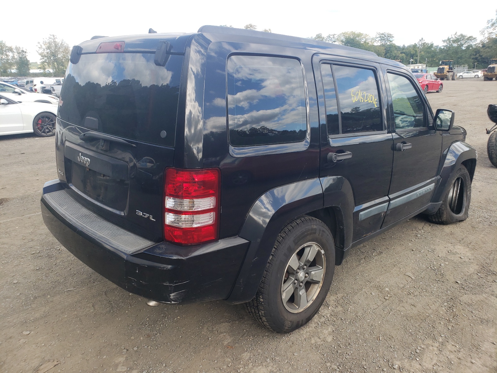 Photo 4 from auction – 2008 JEEP LIBERTY with VIN 1J8GN28K88W194361