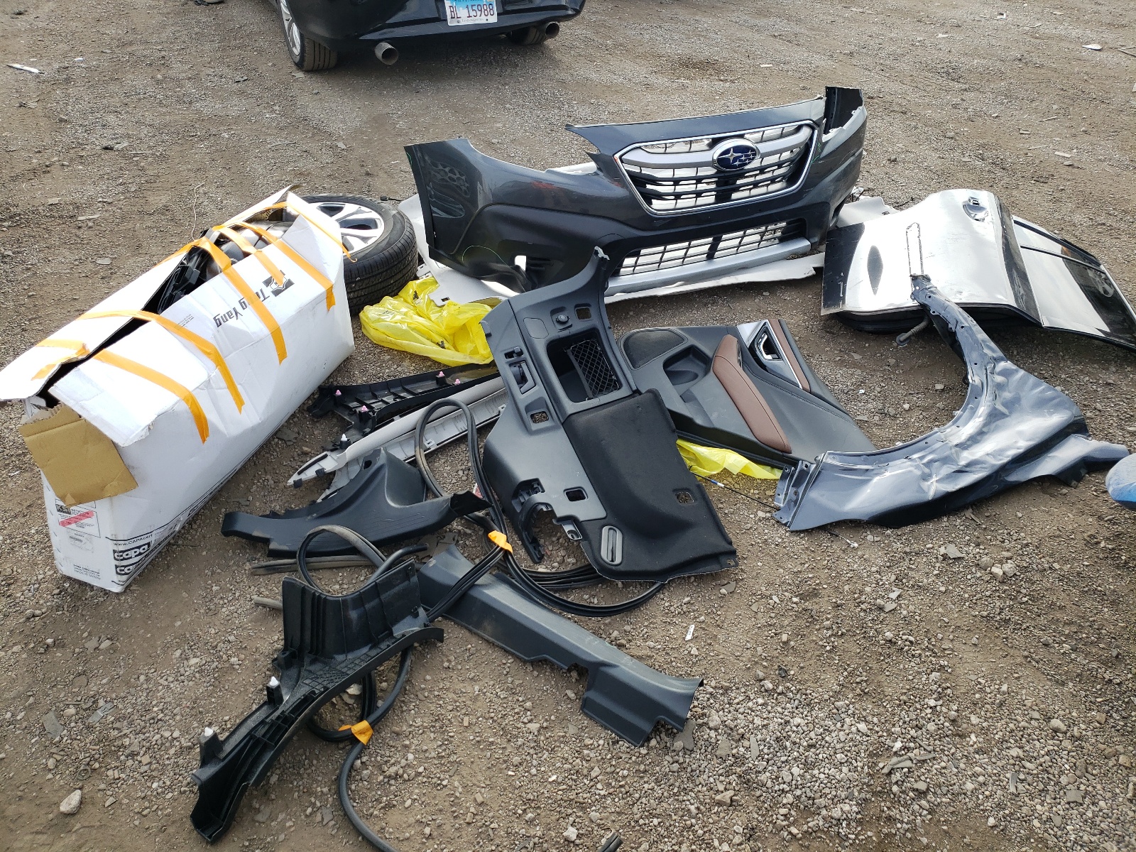 Photo 9 from auction – 2022 SUBARU OUTBACK TO with VIN 4S4BTGPD0N3108749