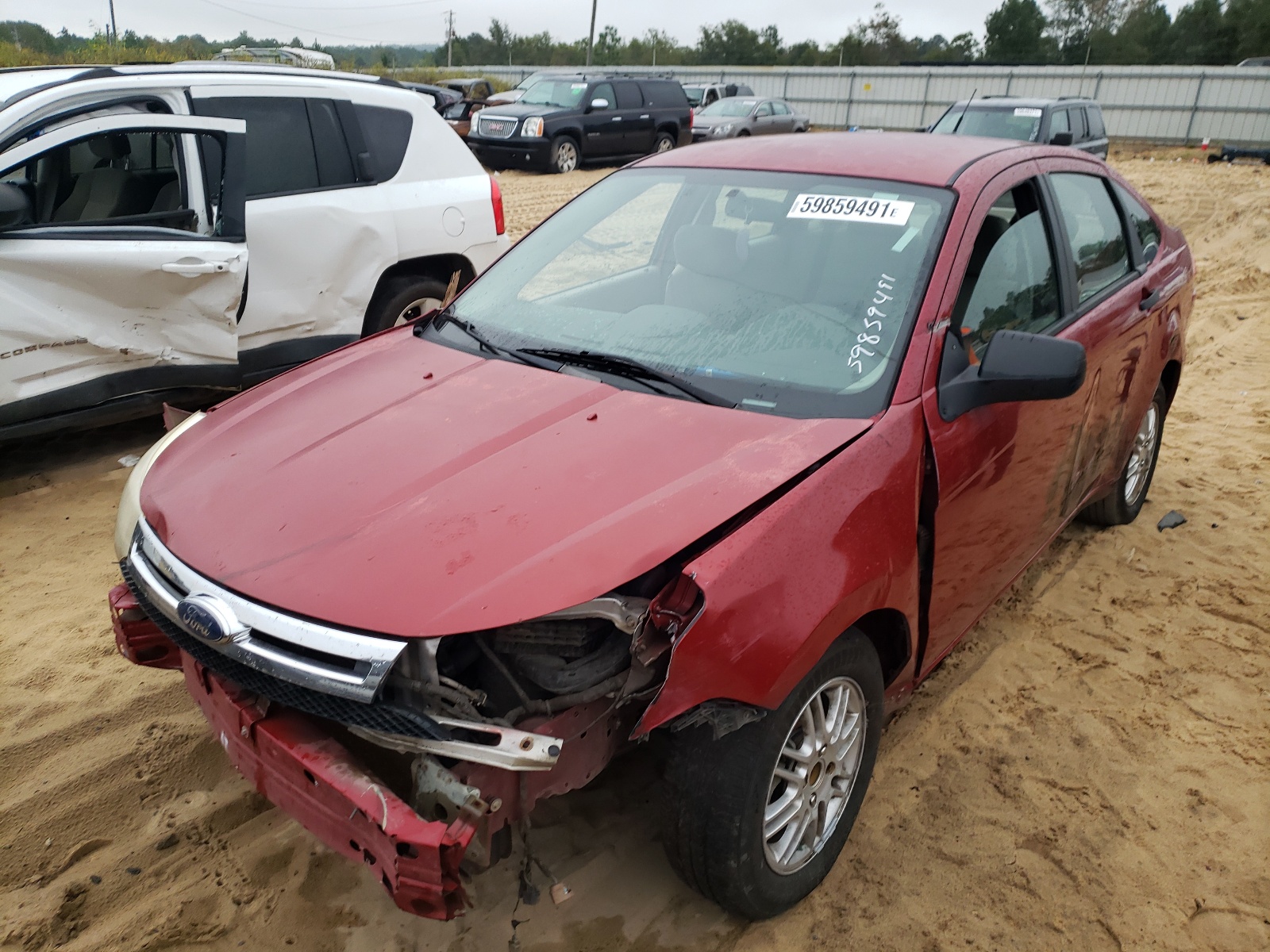 Photo 14 from auction – 2009 FORD FOCUS SE with VIN 1FAHP35N79W270301