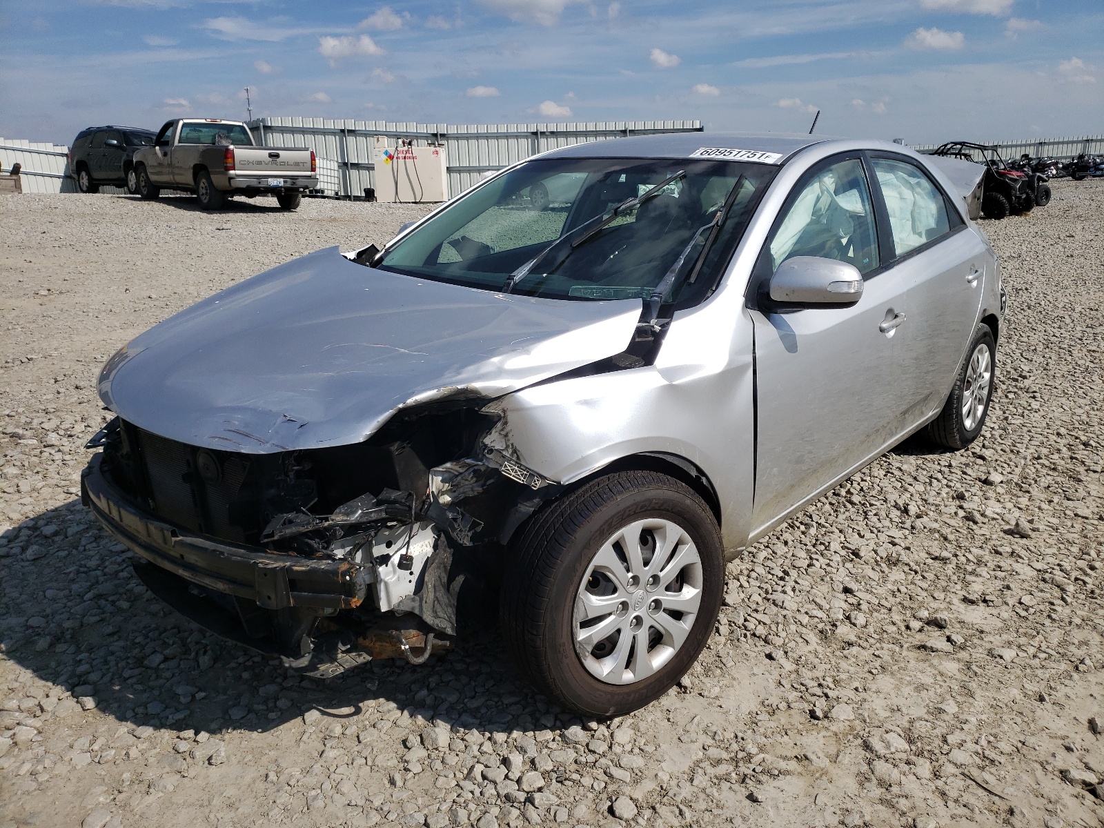 Photo 2 from auction – 2010 KIA FORTE EX with VIN KNAFU4A22A5185949
