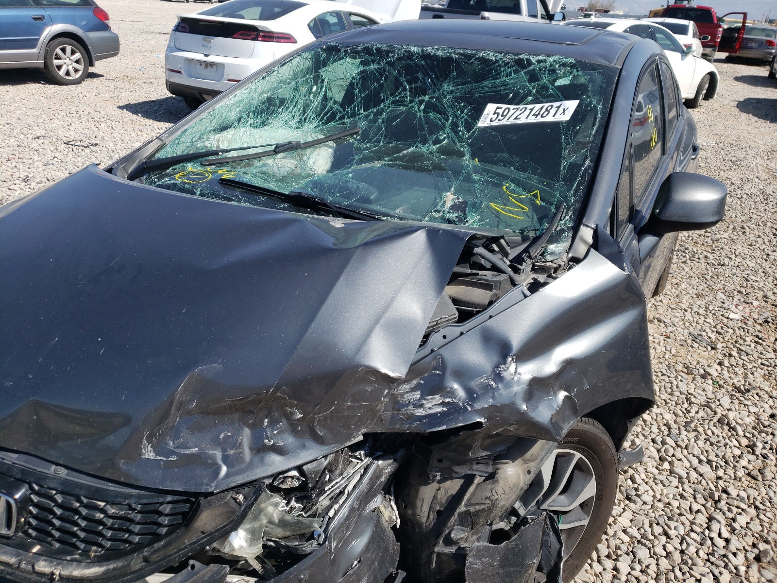 Photo 9 from auction – 2013 HONDA CIVIC EX with VIN 2HGFB2F88DH529762