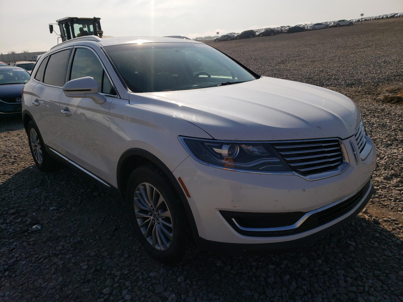 LINCOLN MKX SELECT 2017 with VIN 2LMPJ6KR7HBL52187 - Photo from auction