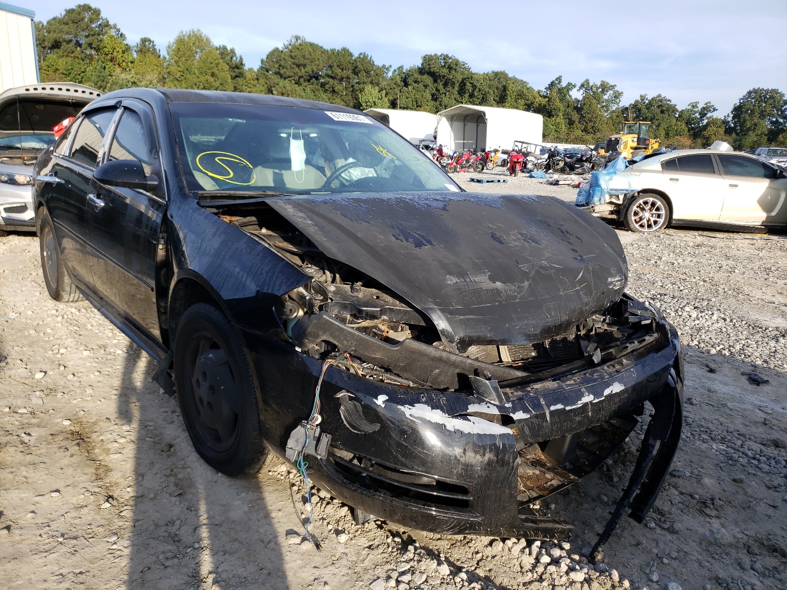 CHEVROLET IMPALA LS 2009 with VIN 2G1WB57K791240889 - Photo from auction