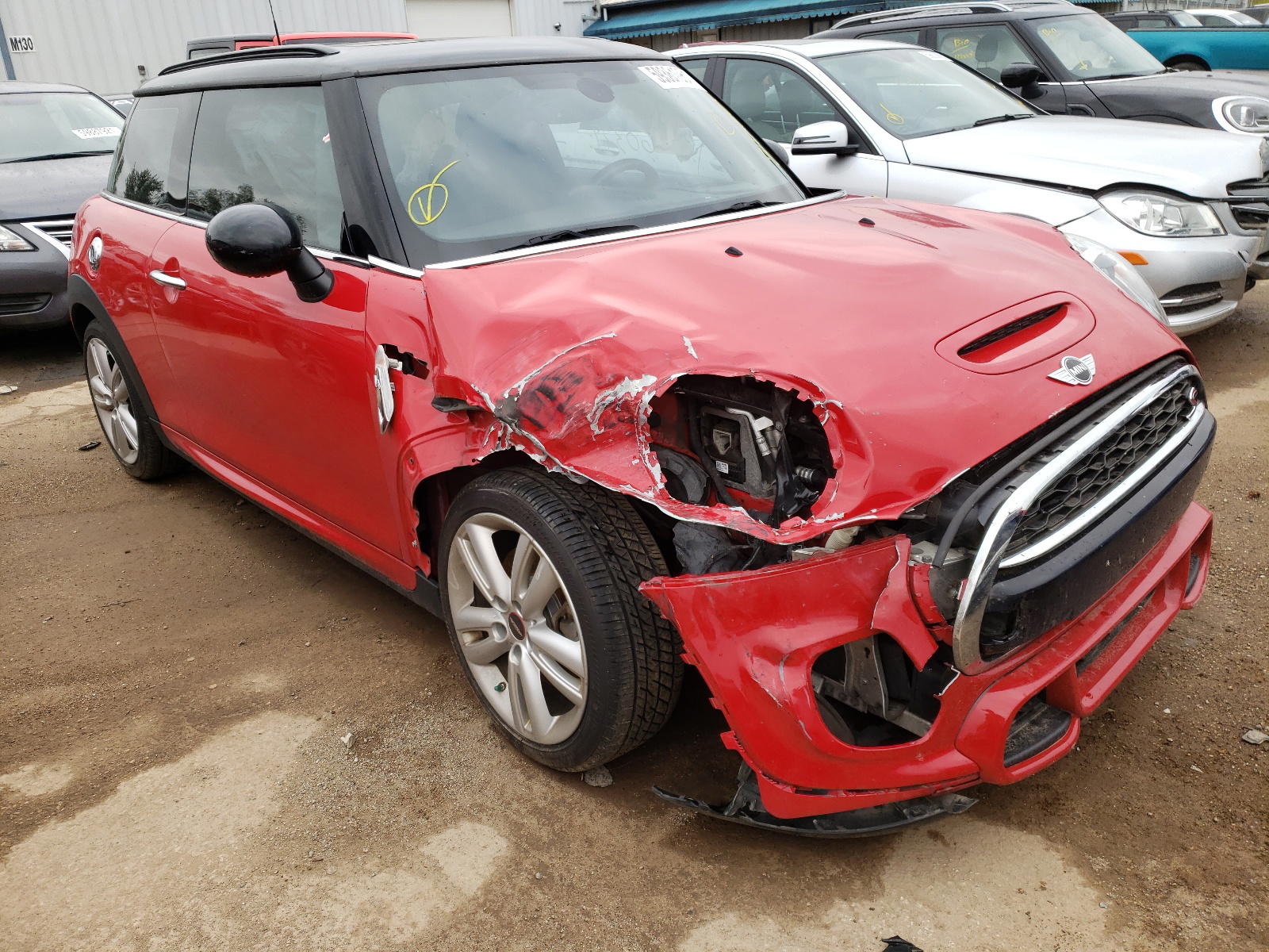 MINI COOPER S 2016 with VIN WMWXP7C53G3B92503 - Photo from auction
