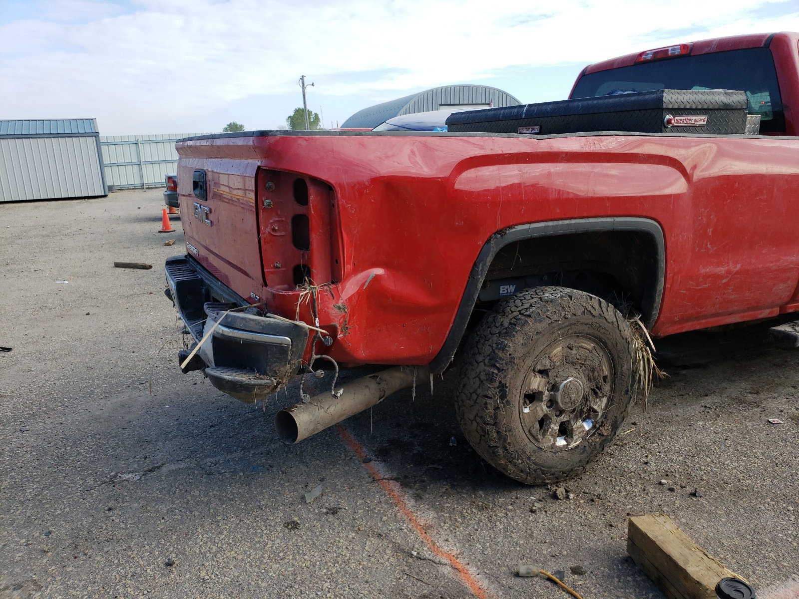 Photo 9 from auction – 2015 GMC SIERRA K25 with VIN 1GT12ZE86FF167549