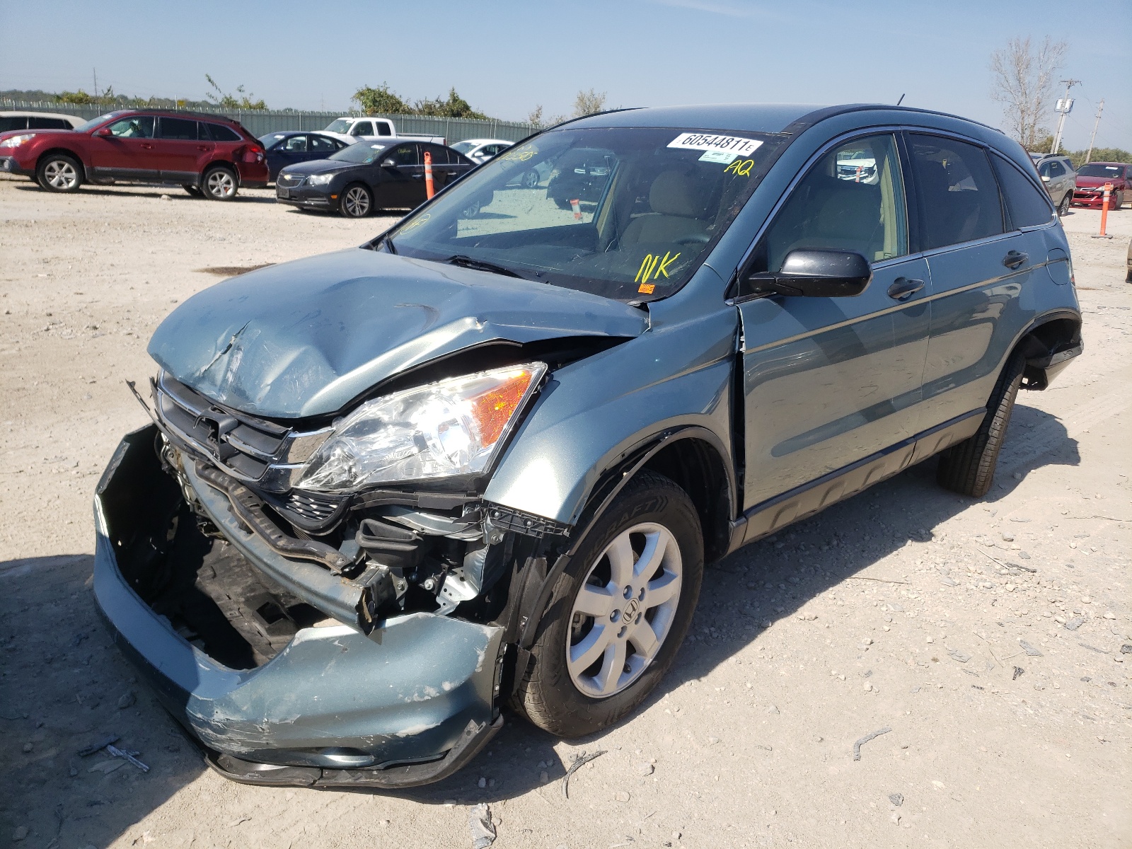 Photo 2 from auction – 2011 HONDA CR-V SE with VIN 5J6RE3H45BL003585