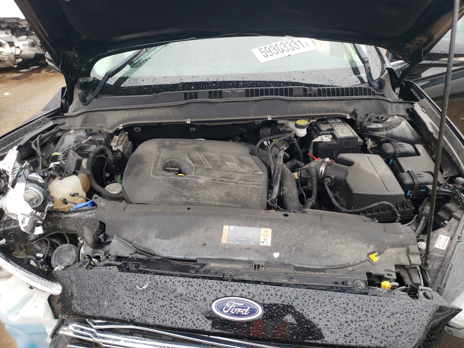 Photo 7 from auction – 2016 FORD FUSION SE with VIN 3FA6P0HD8GR131044
