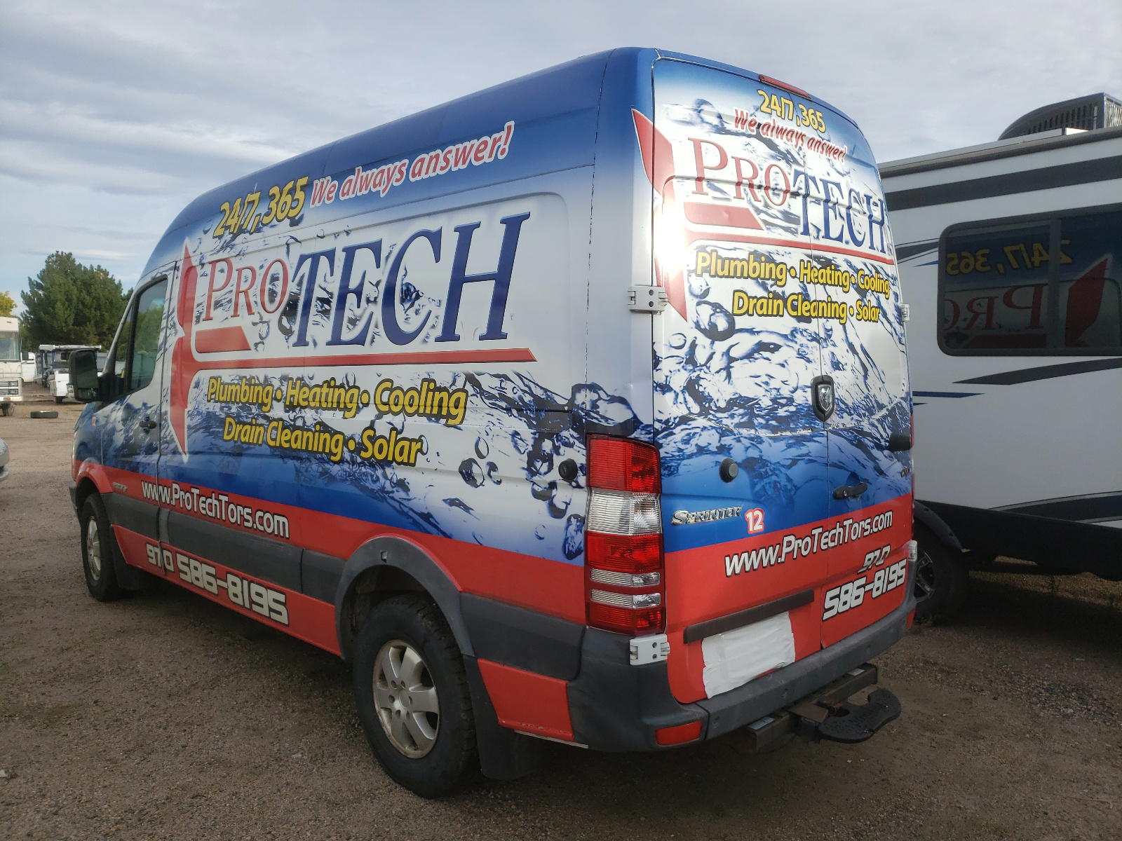 Photo 3 from auction – 2008 DODGE SPRINTER 2 with VIN WD0PE745585312982