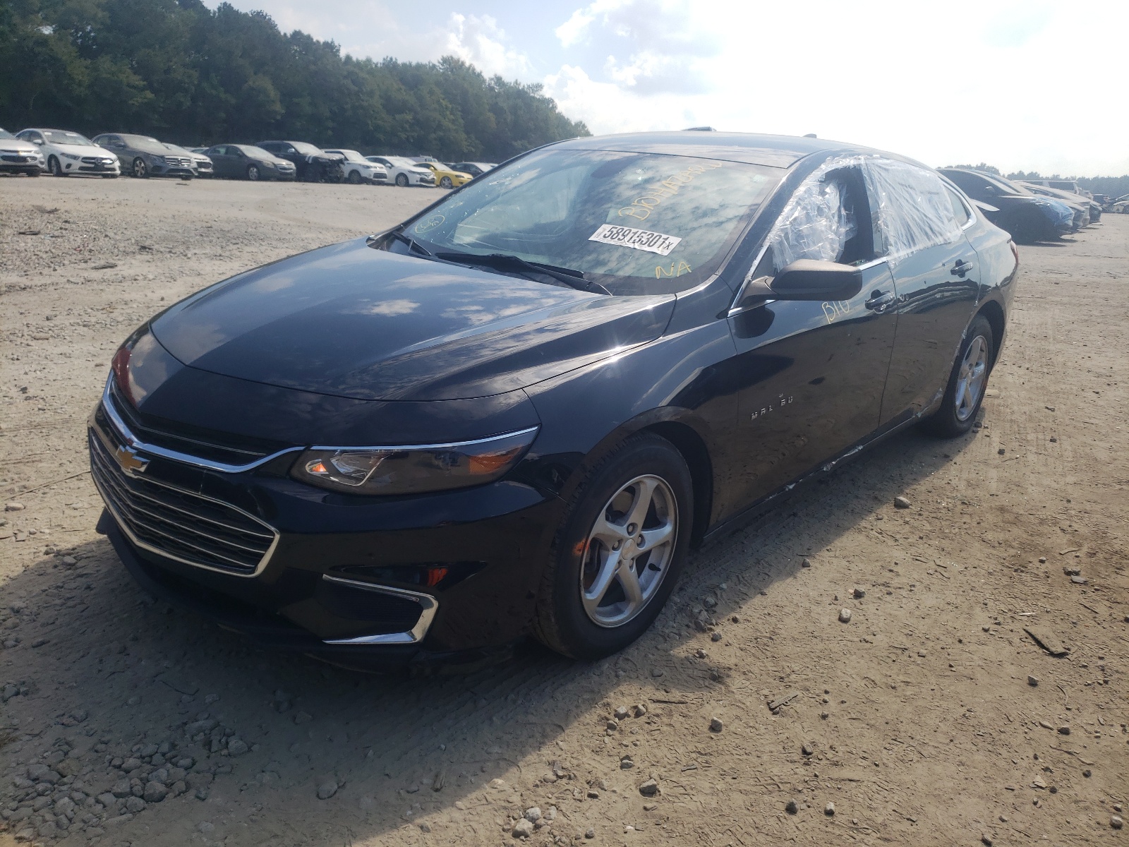 Photo 2 from auction – 2018 CHEVROLET MALIBU LS with VIN 1G1ZB5ST1JF280783