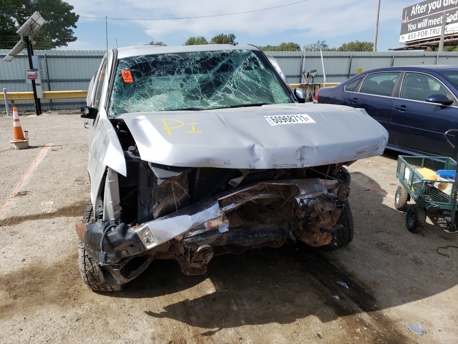 Photo 9 from auction – 2010 CHEVROLET SILVERADO with VIN 1GCSKREA5AZ204296