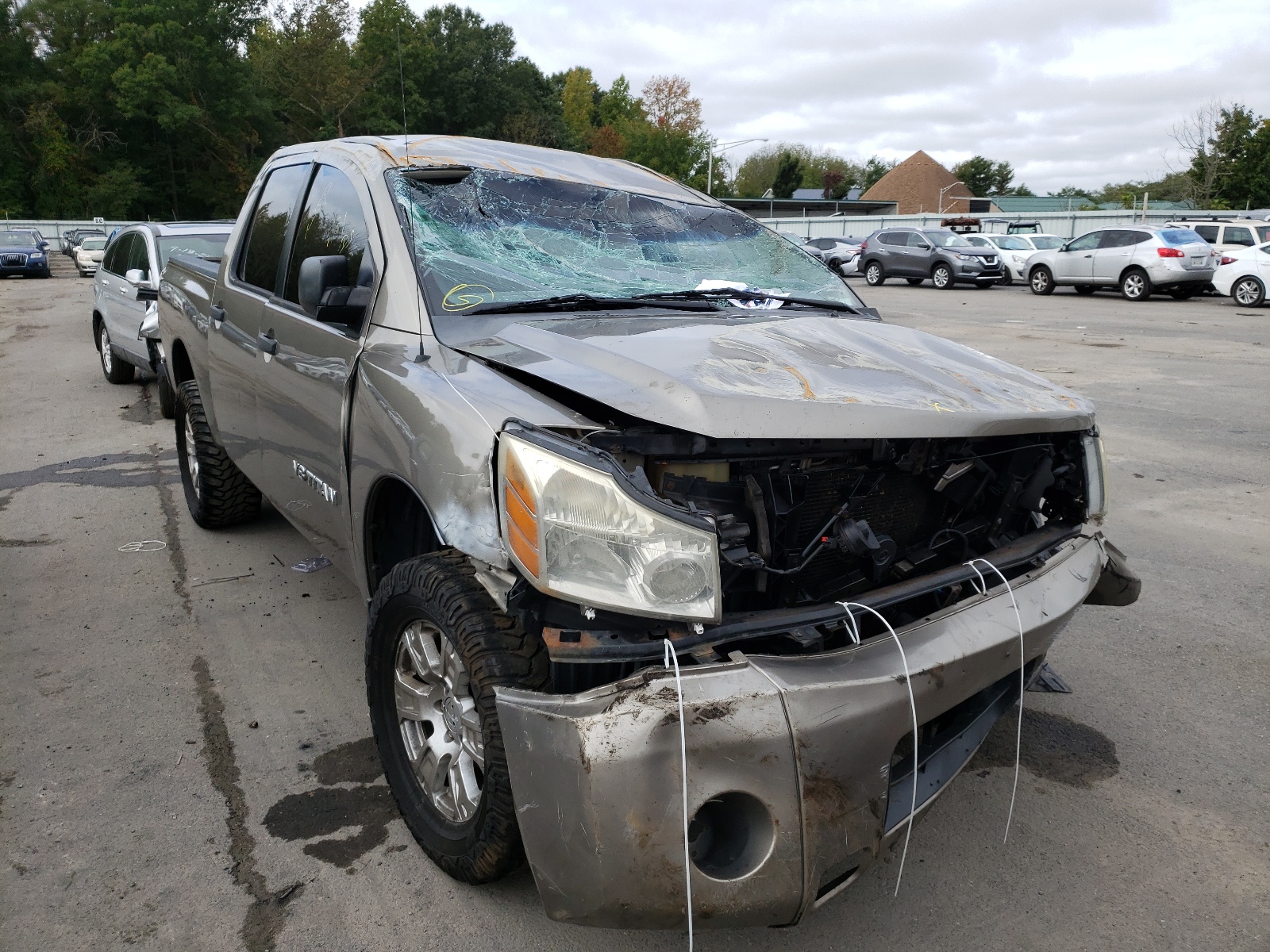 NISSAN TITAN XE 2007 with VIN 1N6AA07B77N222828 - Photo from auction
