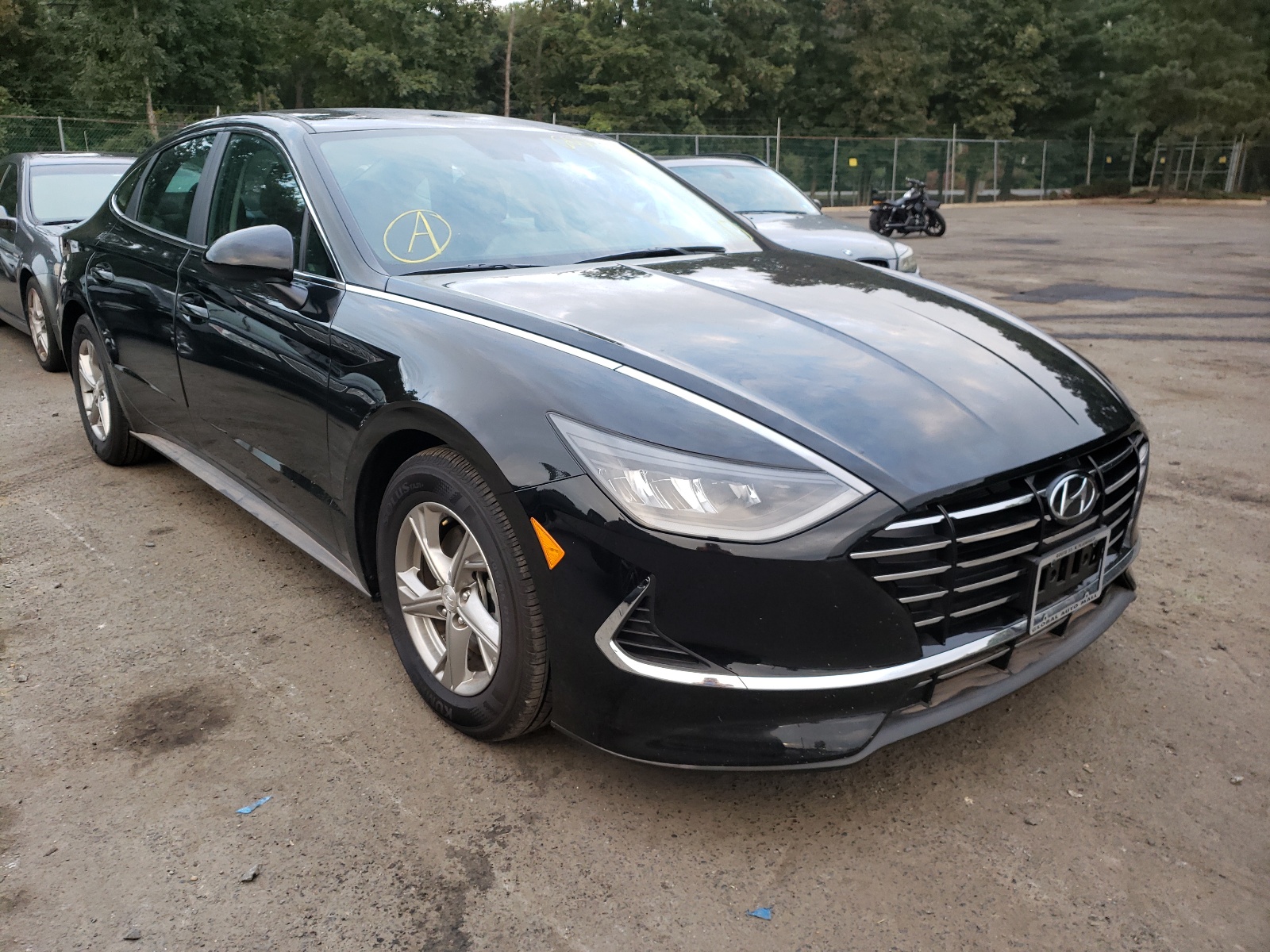 HYUNDAI SONATA SE 2021 with VIN 5NPEG4JA8MH086277 - Photo from auction