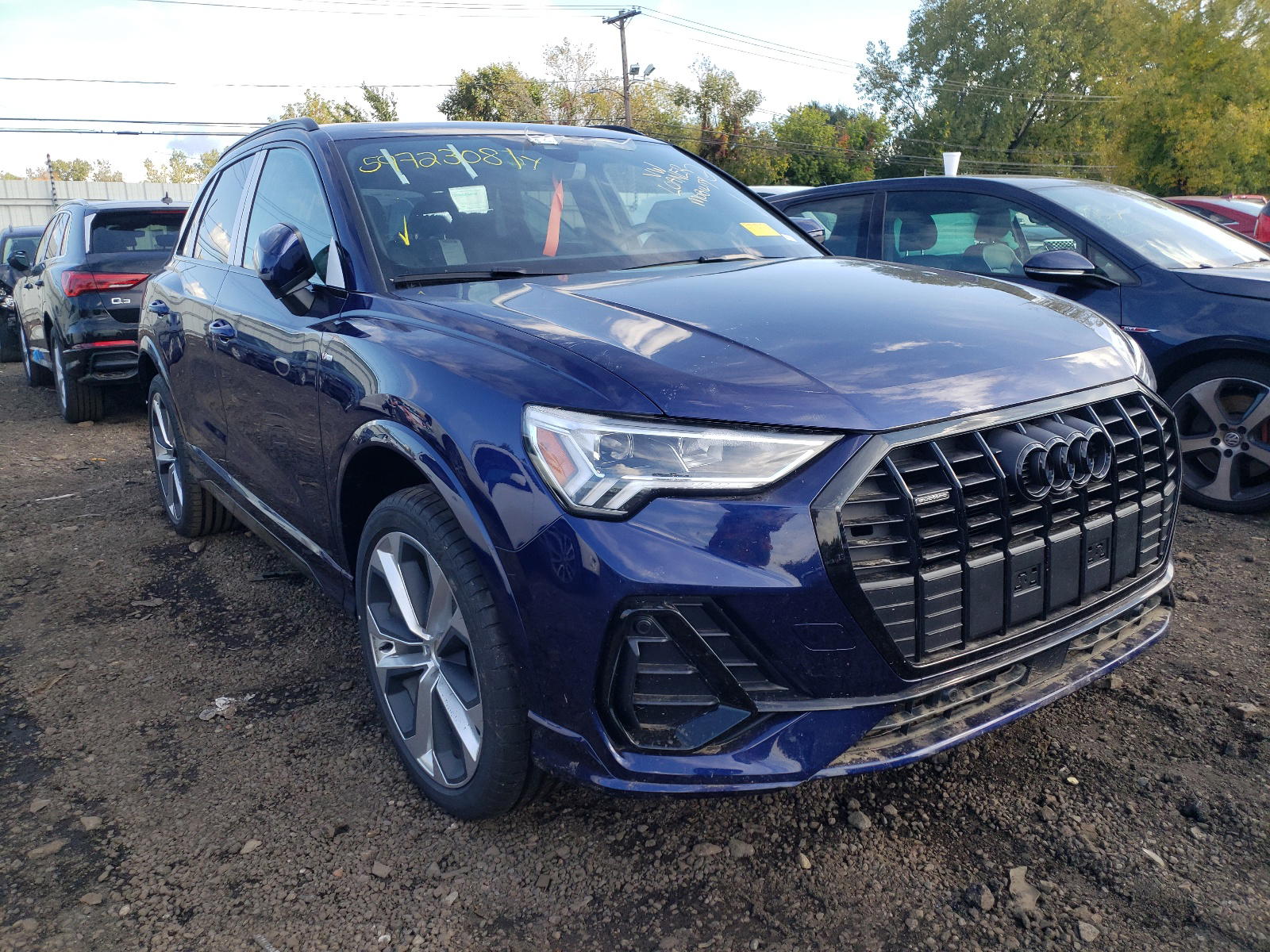 AUDI Q3 PREMIUM 2022 with VIN WA1EECF37N1007789 - Photo from auction