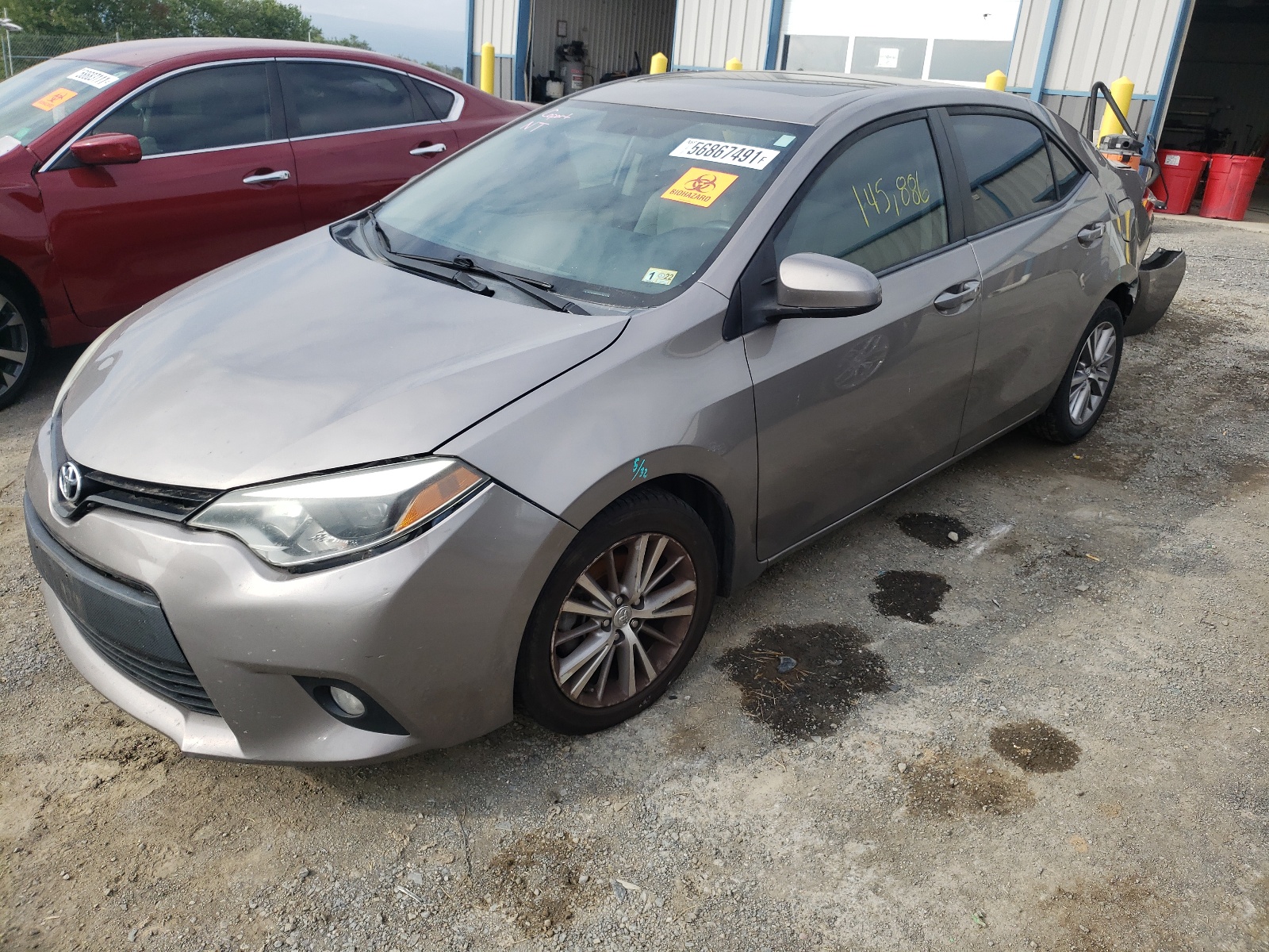 Photo 2 from auction – 2014 TOYOTA COROLLA L with VIN 5YFBURHE8EP104217