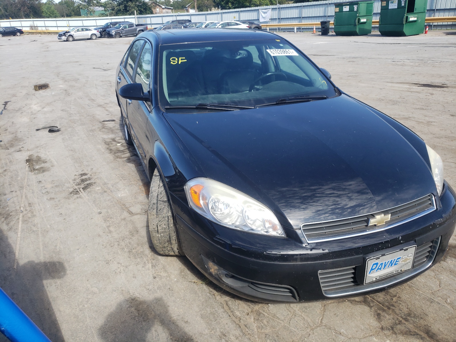 CHEVROLET IMPALA LTZ 2010 with VIN 2G1WC5EM6A1189813 - Photo from auction