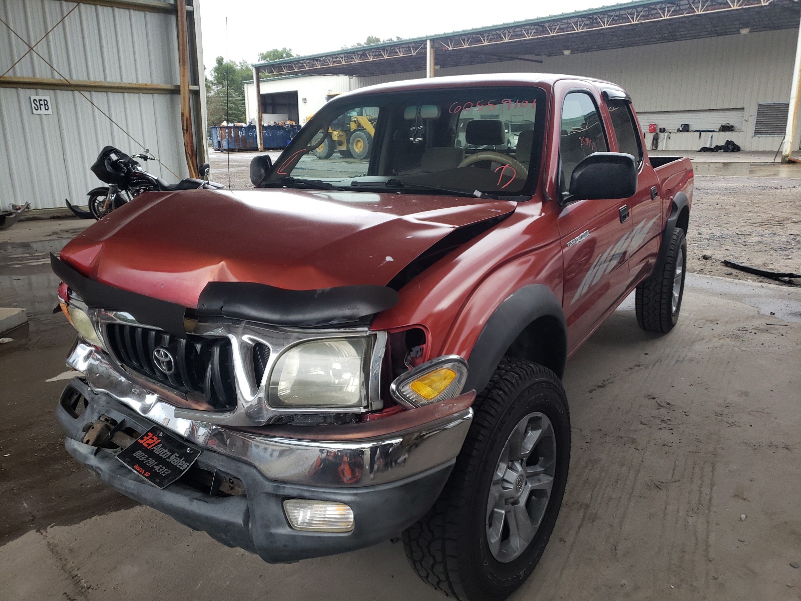 Photo 2 from auction – 2002 TOYOTA TACOMA DOU with VIN 5TEGN92N82Z896497