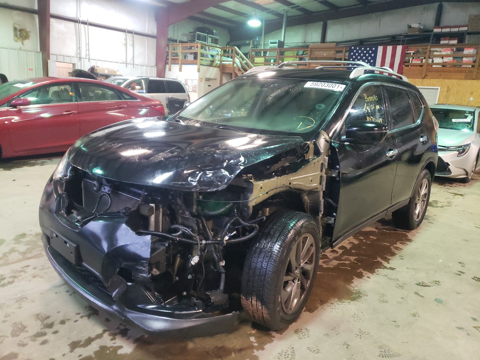Photo 2 from auction – 2016 NISSAN ROGUE S with VIN 5N1AT2MV3GC770811