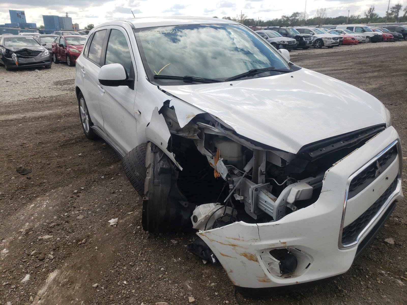 MITSUBISHI OUTLANDER 2013 with VIN 4A4AR3AU9DE019323 - Photo from auction