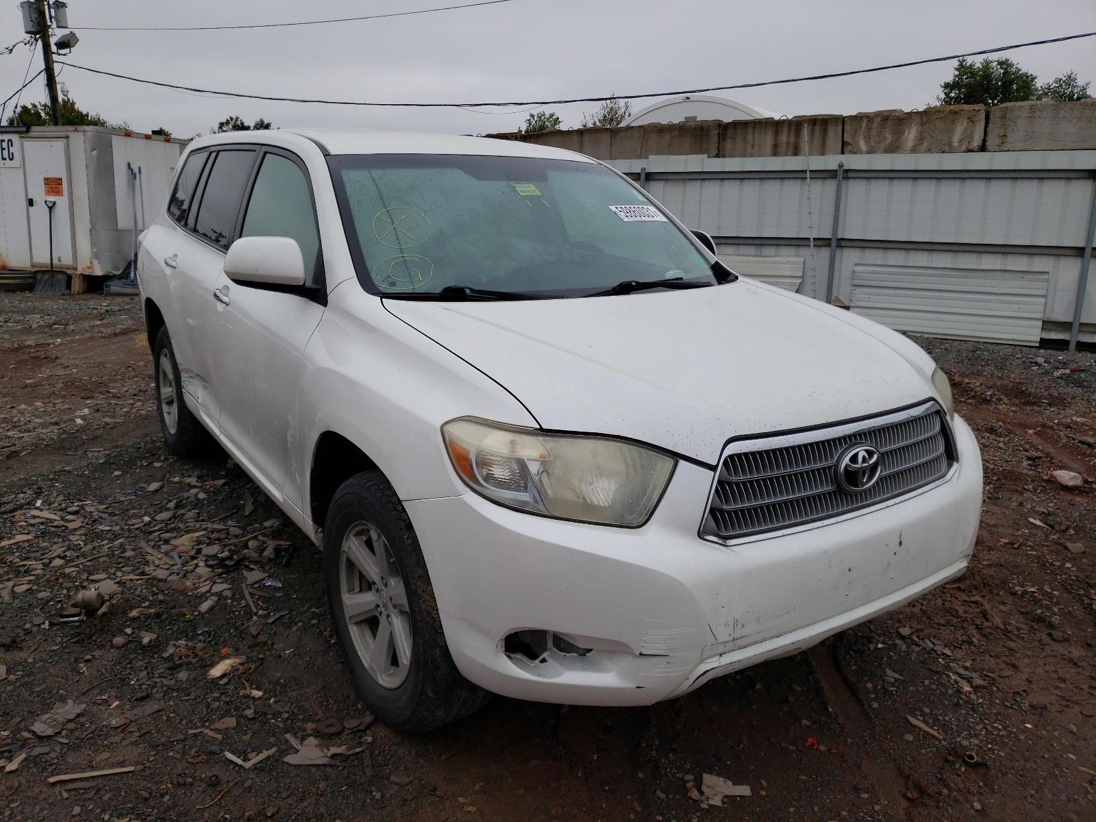 TOYOTA HIGHLANDER 2008 with VIN JTEEW41A382013436 - Photo from auction