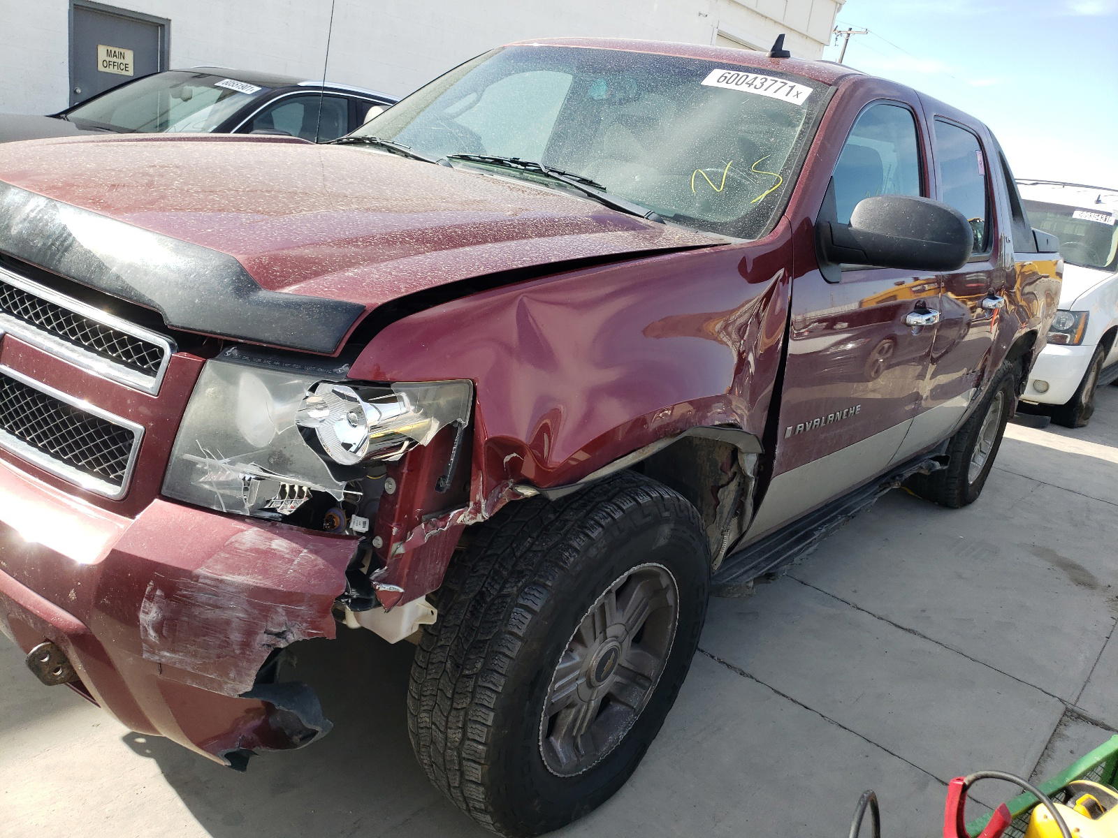 Photo 9 from auction – 2009 CHEVROLET AVALANCHE with VIN 3GNFK12349G132065