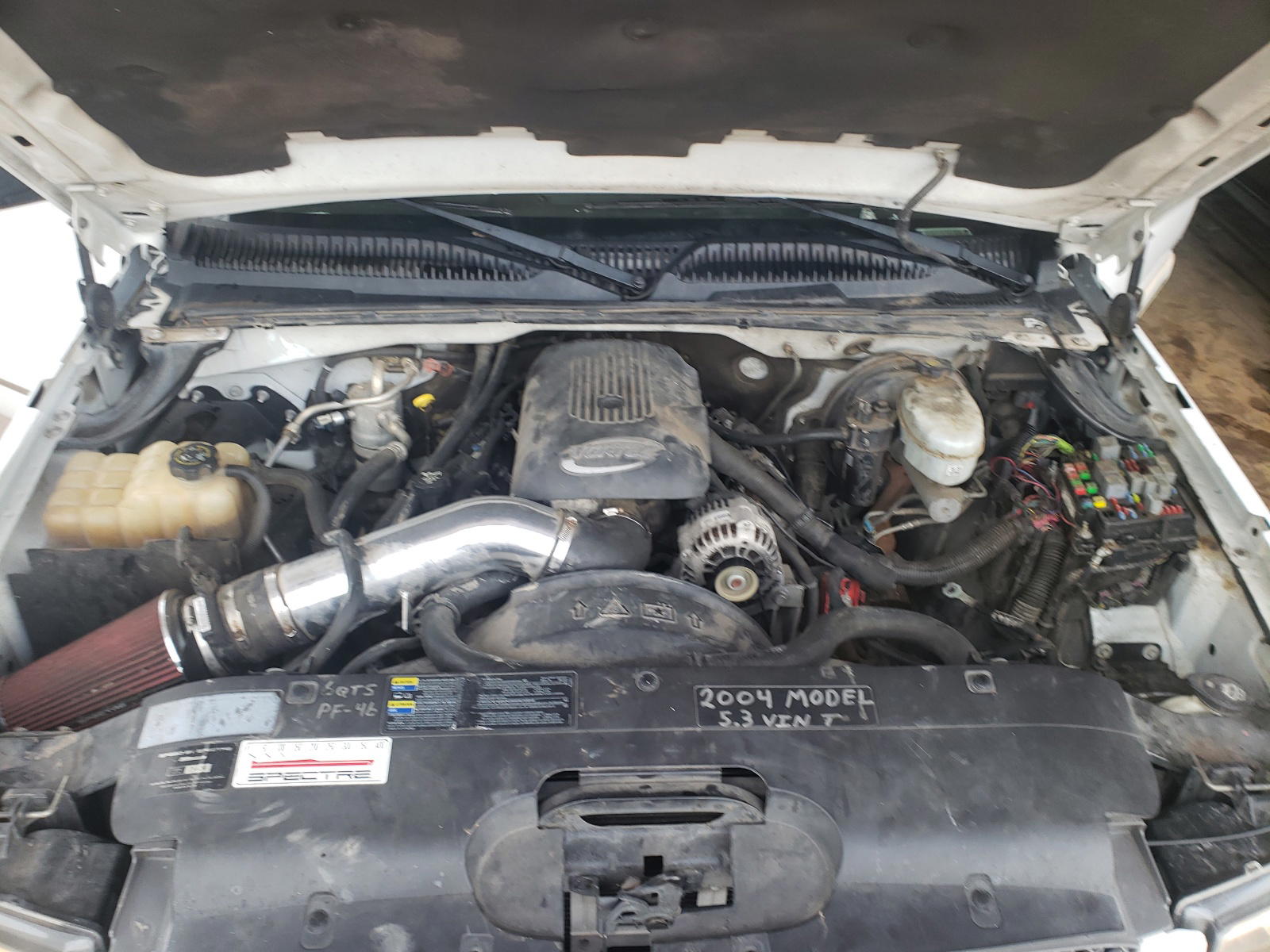 Photo 7 from auction – 2004 CHEVROLET SILVERADO with VIN 2GCEC19T641337184