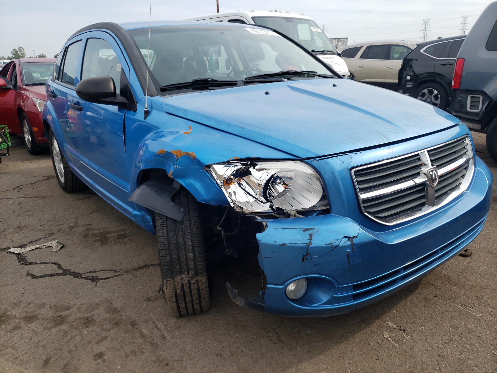 DODGE CALIBER SX 2008 with VIN 1B3HB48B28D530101 - Photo from auction