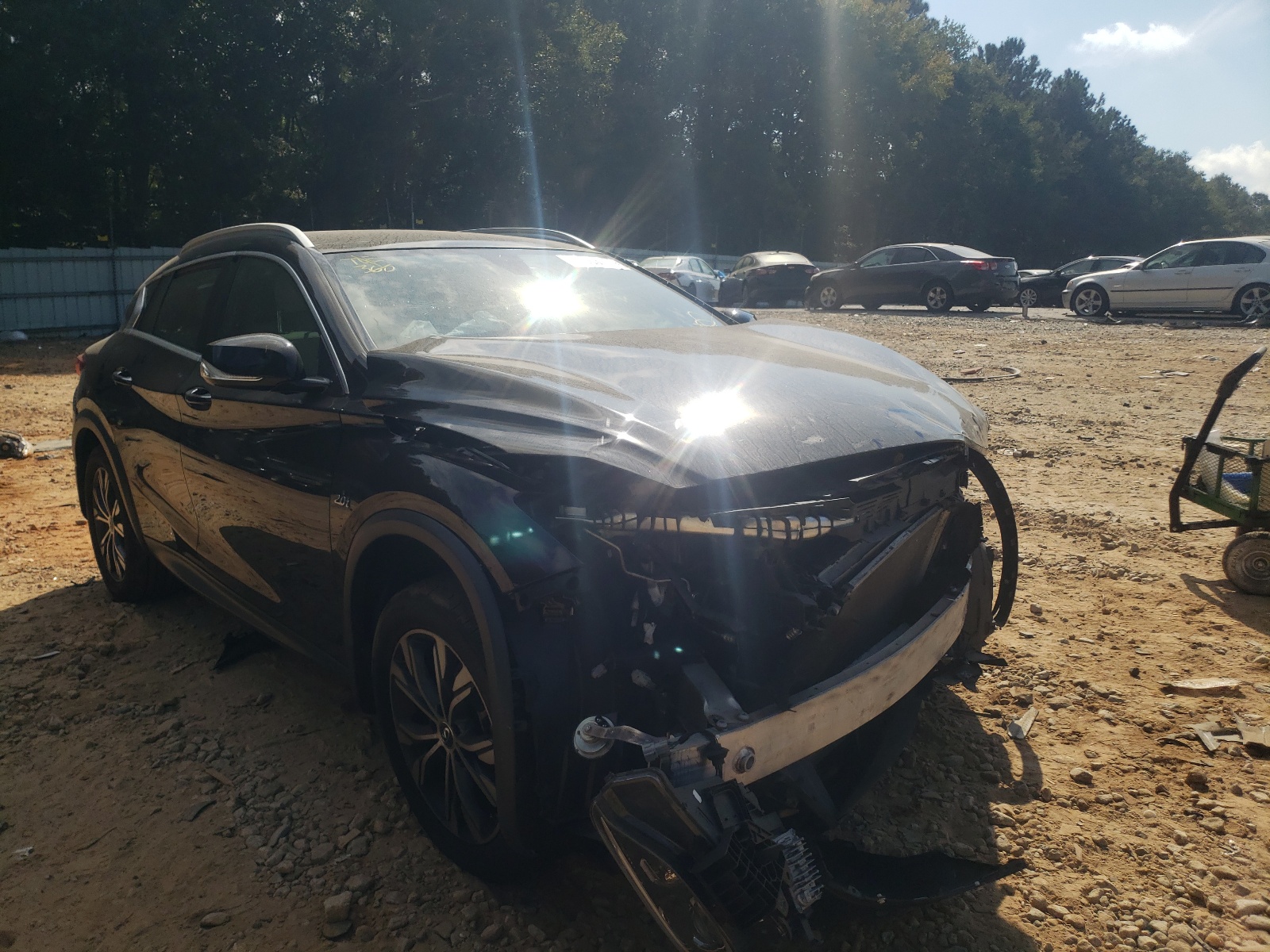 Photo 1 from auction – 2018 INFINITI QX30 BASE with VIN SJKCH5CR0JA052041