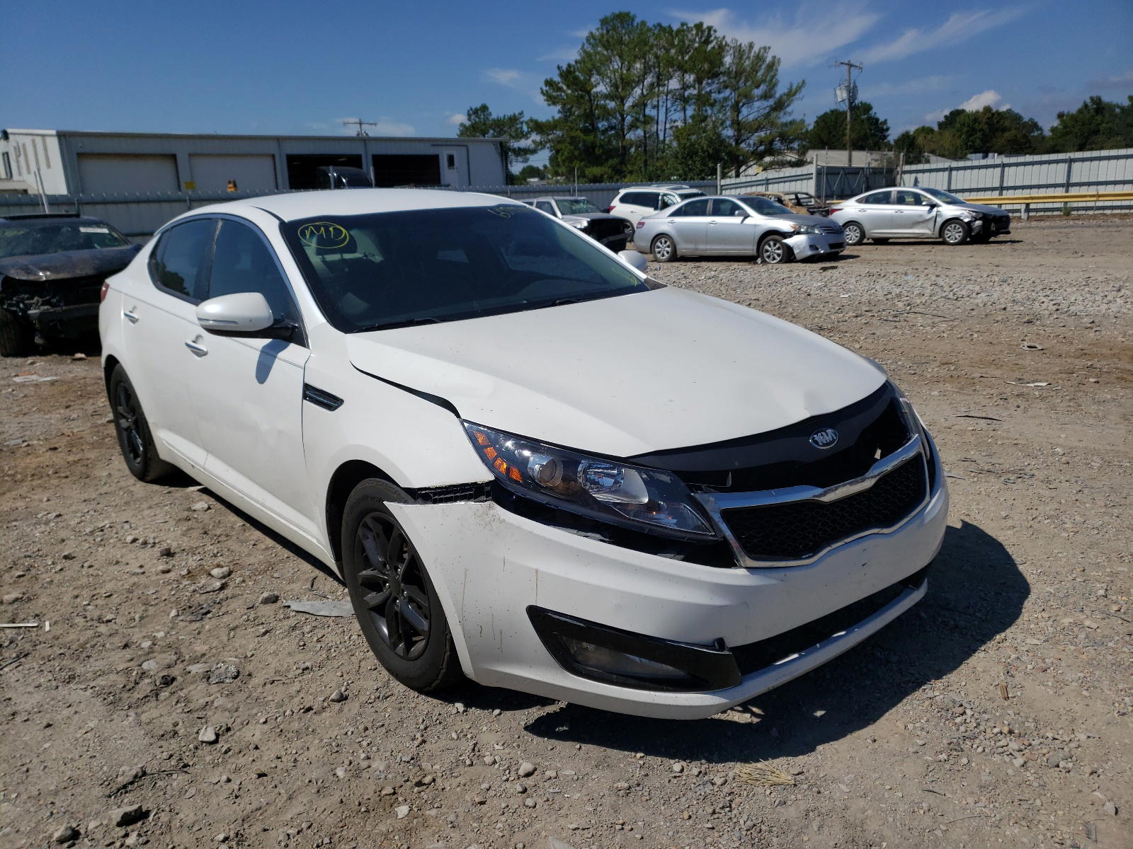KIA OPTIMA LX 2013 with VIN KNAGM4A78D5312787 - Photo from auction