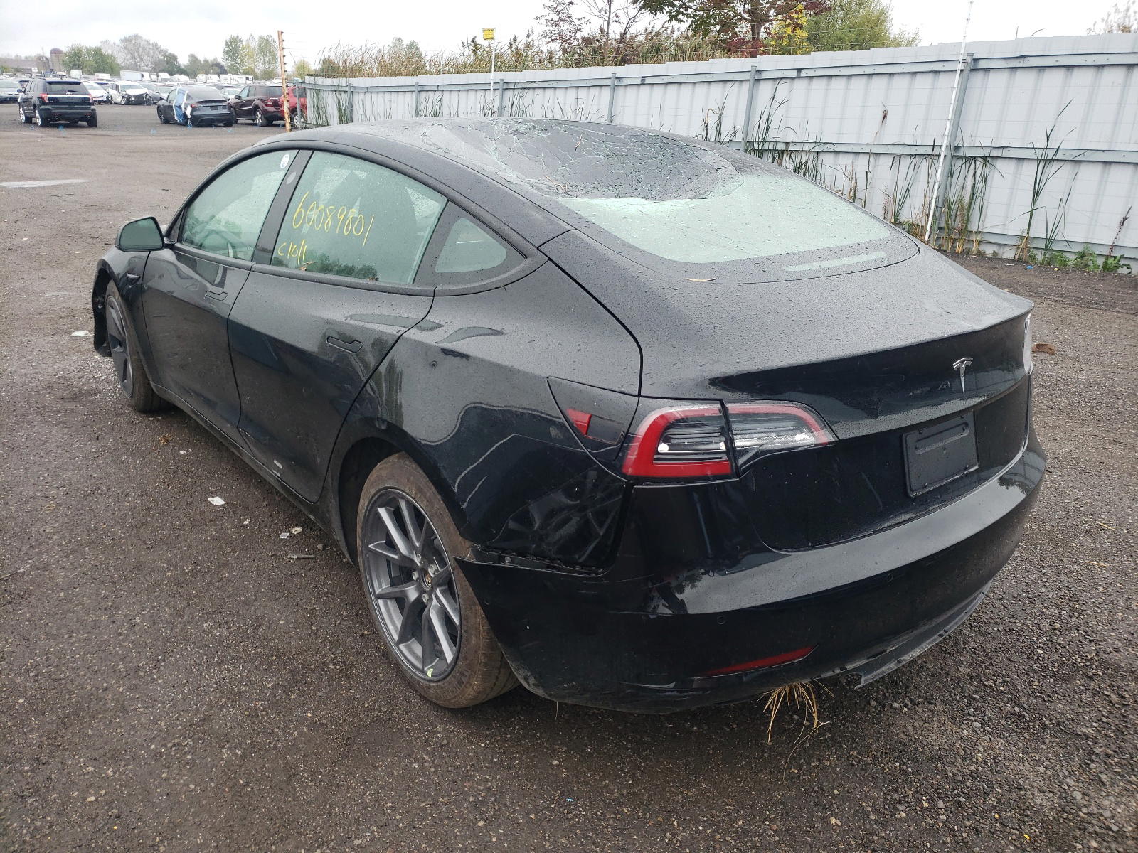 Photo 3 from auction – 2021 TESLA MODEL 3 with VIN 5YJ3E1EAXMF985825