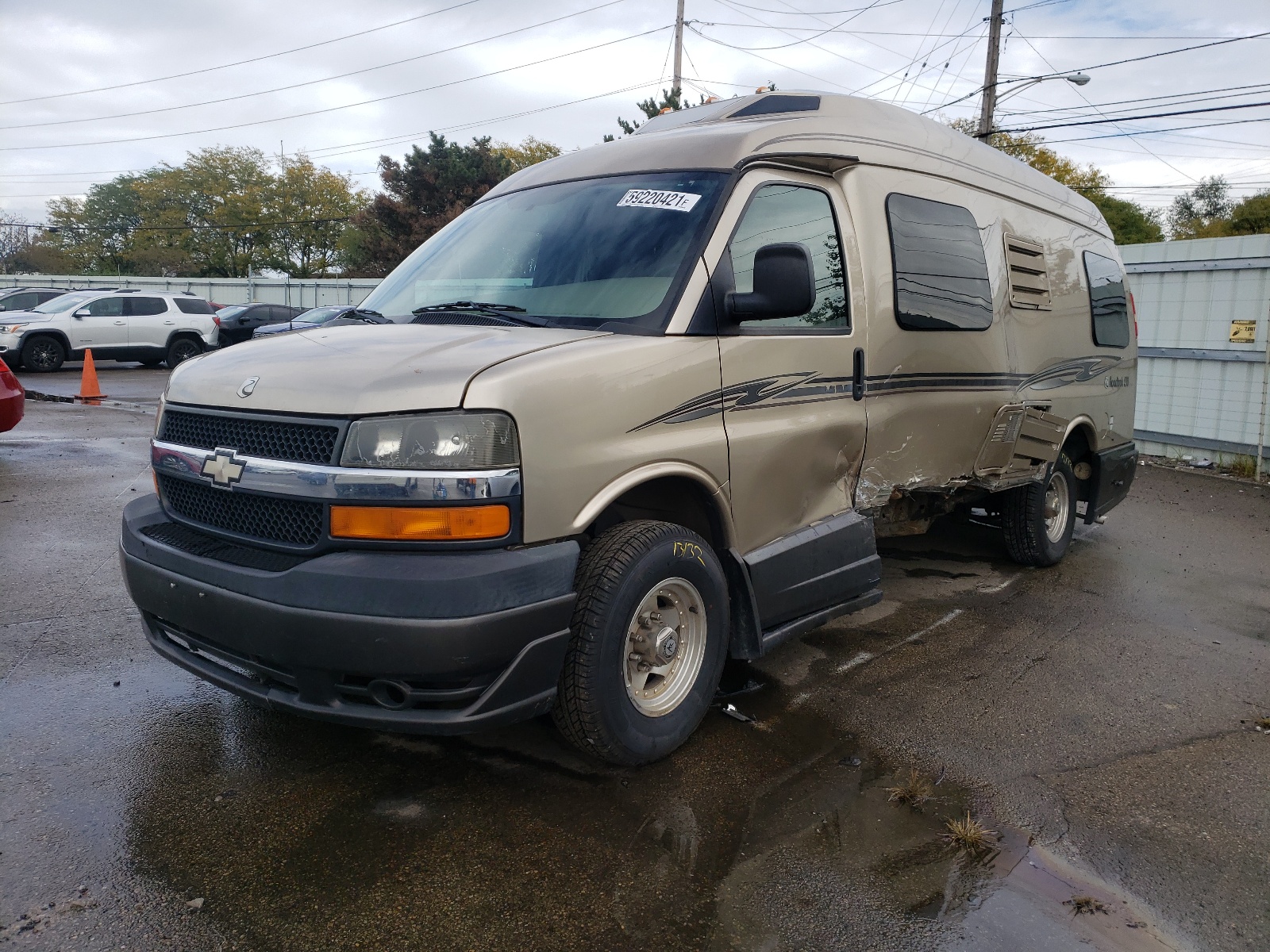Photo 2 from auction – 2008 CHEVROLET EXPRESS G3 with VIN 1GCHG39K881176417