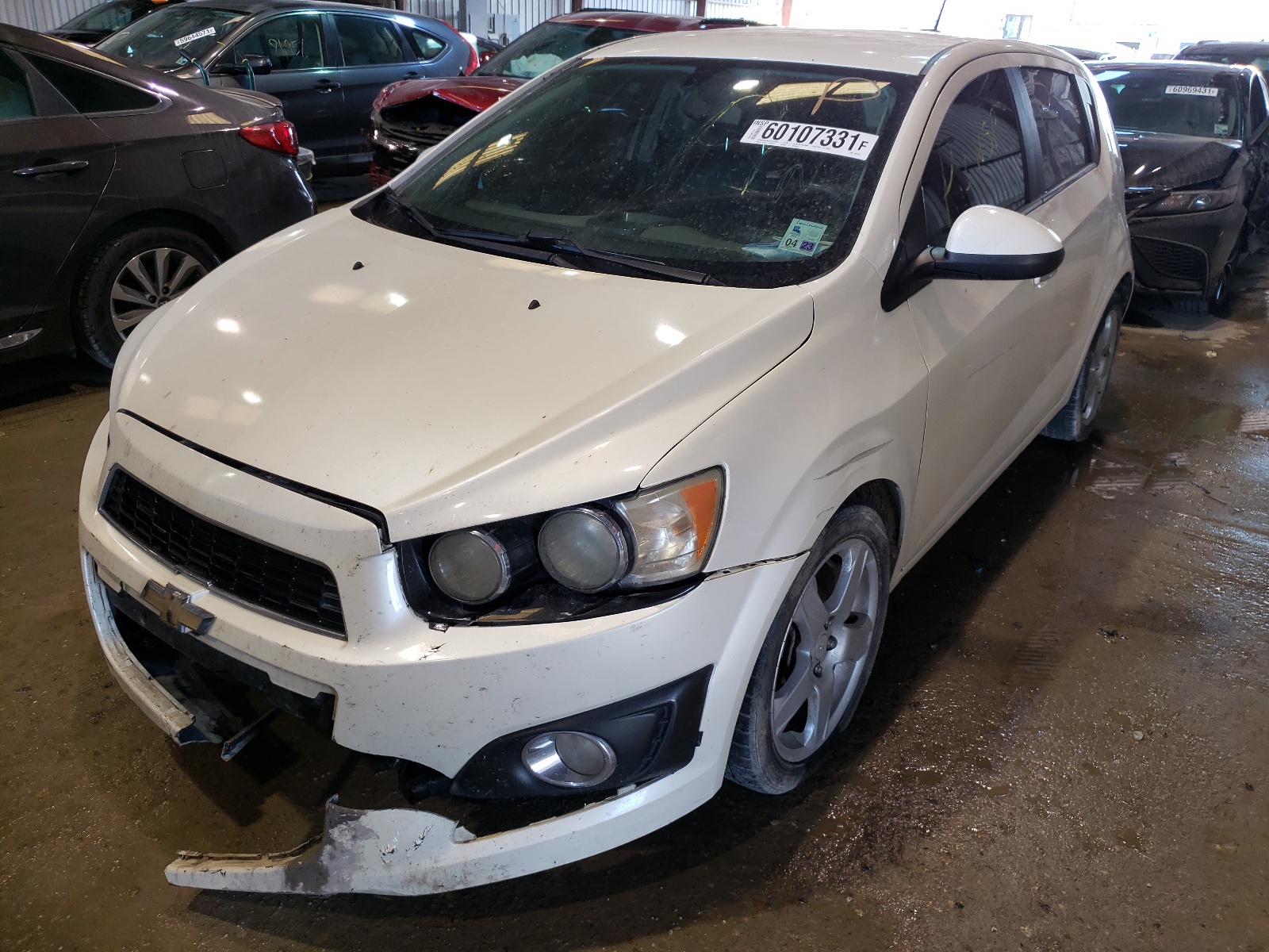 Photo 2 from auction – 2015 CHEVROLET SONIC LTZ with VIN 1G1JE6SB4F4202678