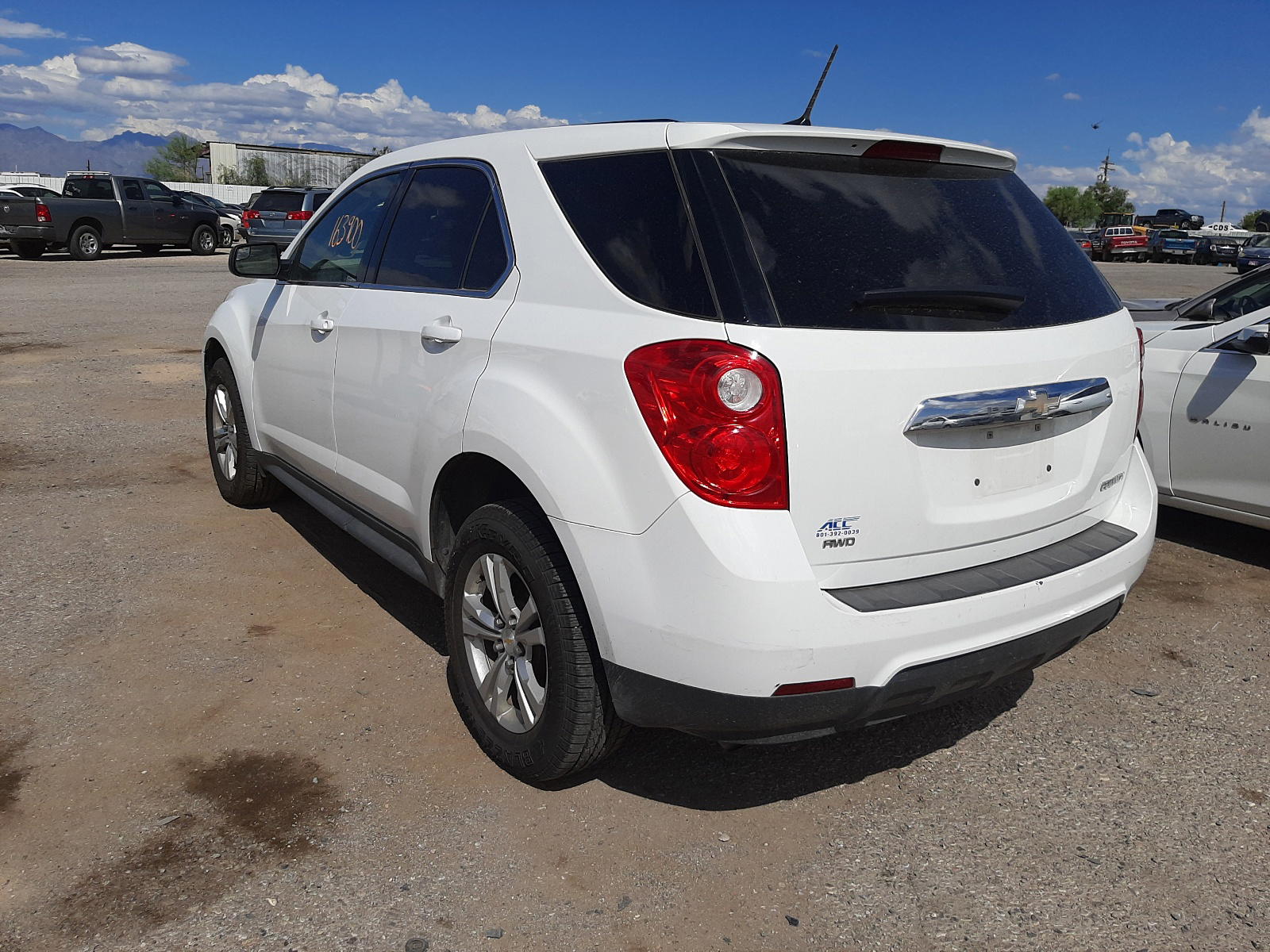 Photo 3 from auction – 2014 CHEVROLET EQUINOX LS with VIN 2GNFLEEK4E6167329