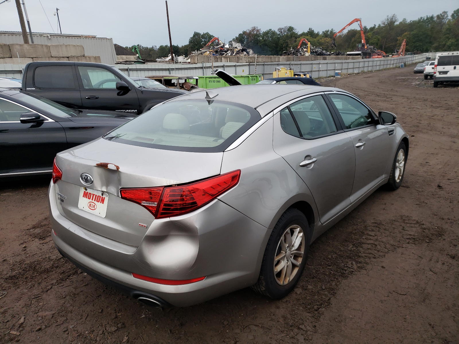 Photo 4 from auction – 2012 KIA OPTIMA with VIN 5XXGM4A73CG040162