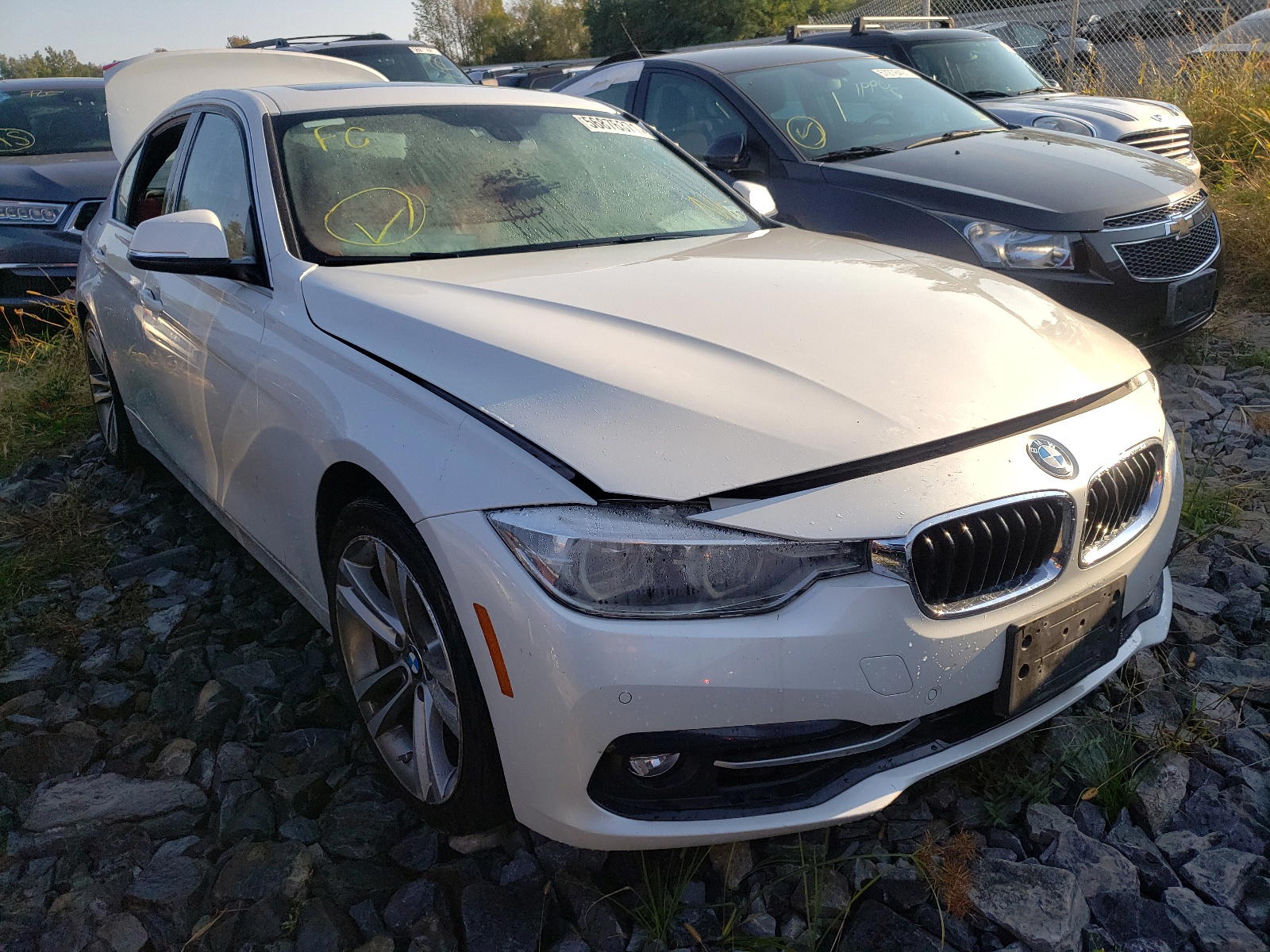 BMW 340 XI 2018 with VIN WBA8B7C51JA586035 - Photo from auction