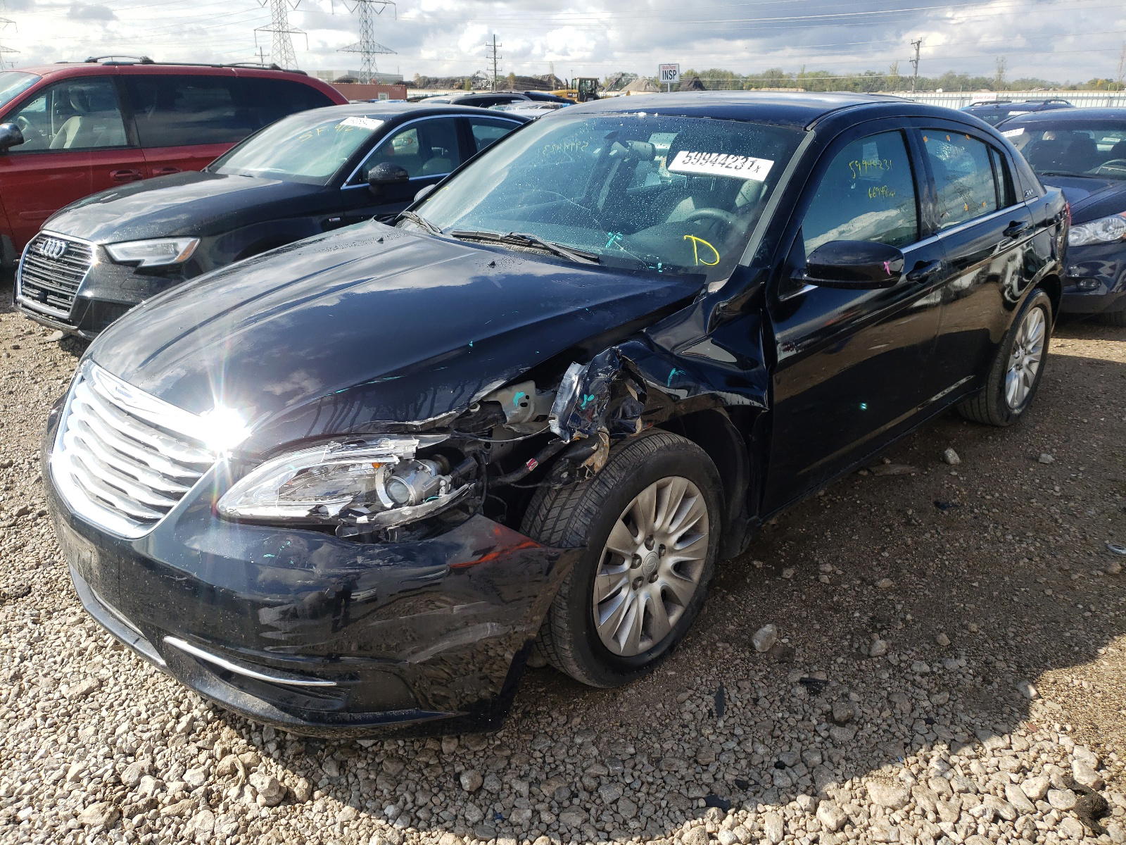 Photo 2 from auction – 2014 CHRYSLER 200 LX with VIN 1C3CCBAG1EN152489