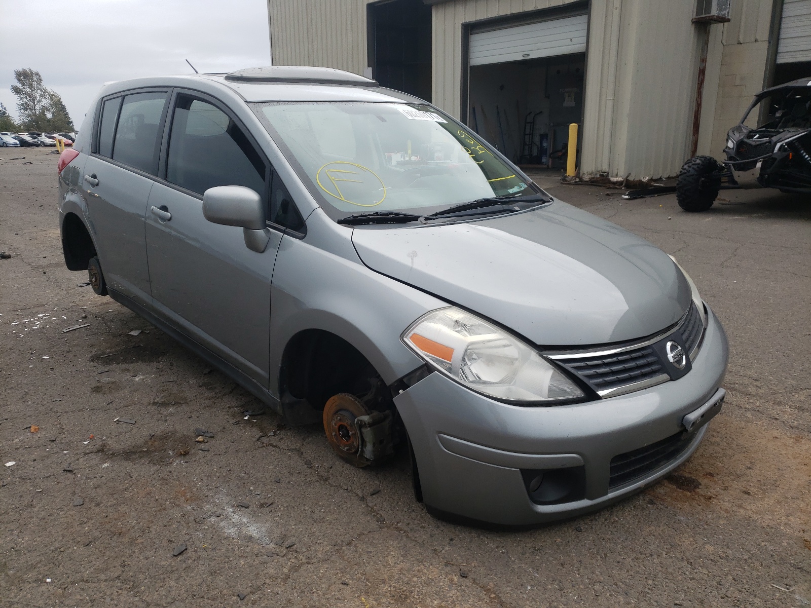 NISSAN VERSA S 2008 with VIN 3N1BC13EX8L379202 - Photo from auction