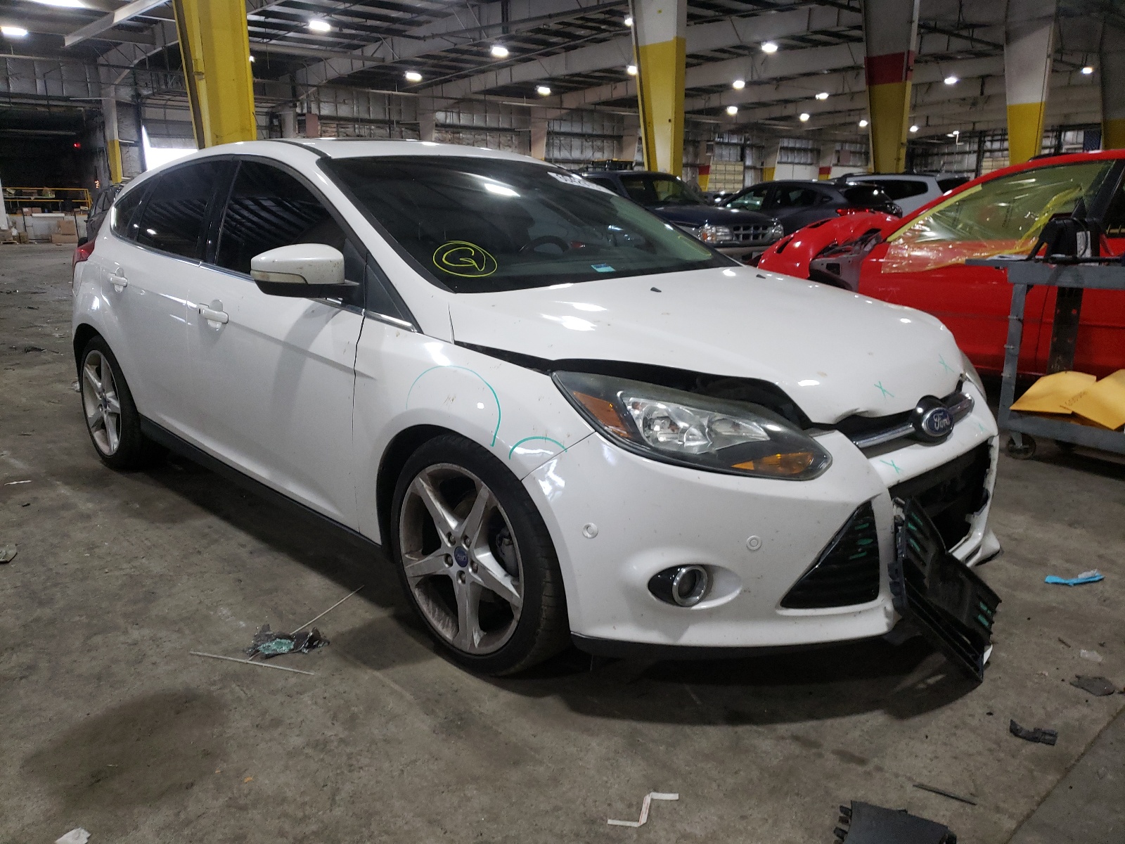 FORD FOCUS TITA 2012 with VIN 1FAHP3N29CL236987 - Photo from auction