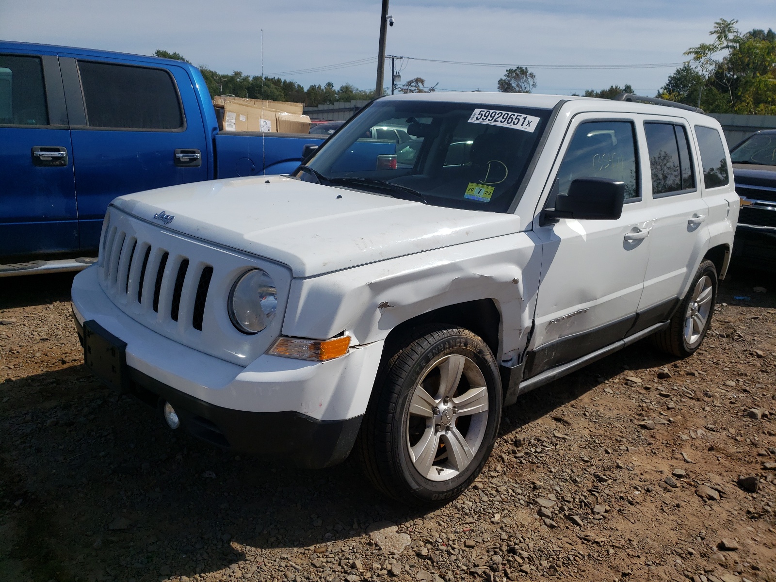 Photo 2 from auction – 2012 JEEP PATRIOT LA with VIN 1C4NJRFB2CD539989