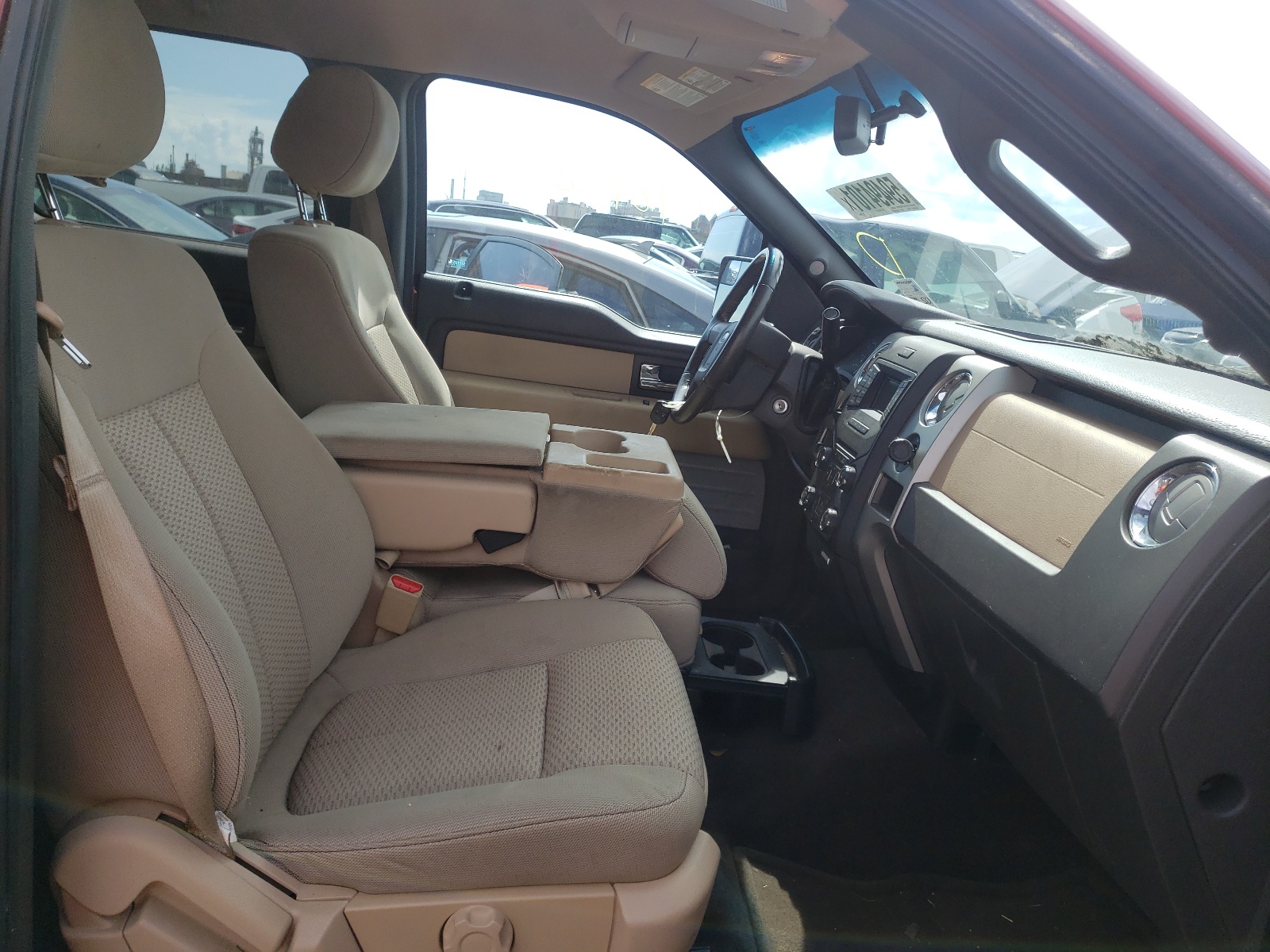 Photo 5 from auction – 2014 FORD F150 SUPER with VIN 1FTFW1CF0EKE76615