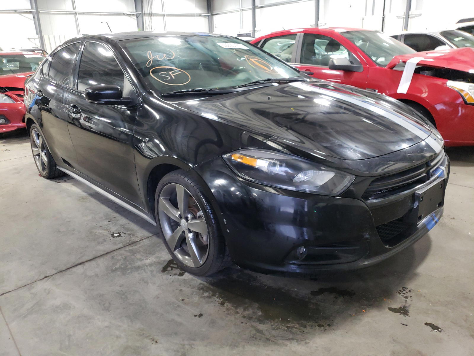 DODGE DART GT 2015 with VIN 1C3CDFEB0FD227970 - Photo from auction