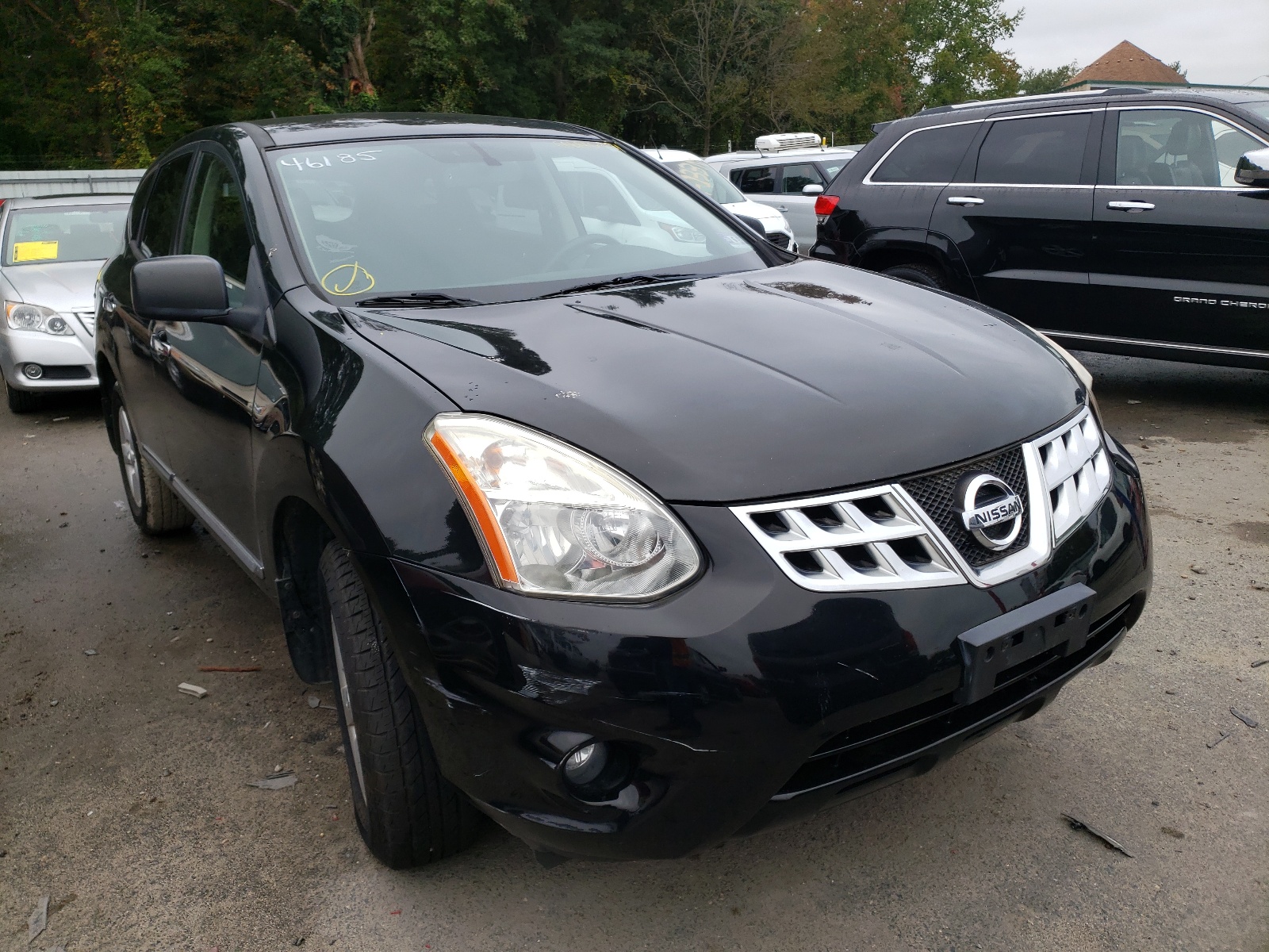 NISSAN ROGUE S 2012 with VIN JN8AS5MV2CW390851 - Photo from auction