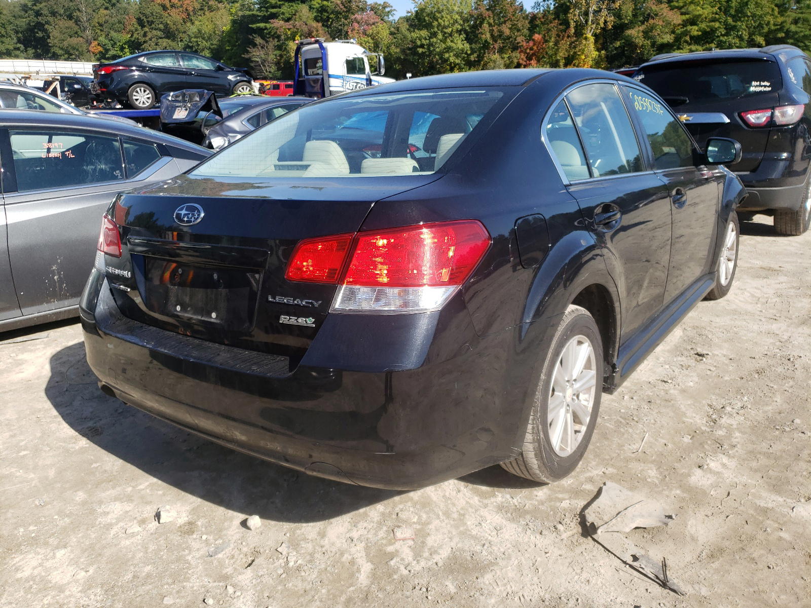 Photo 4 from auction – 2012 SUBARU LEGACY 2.5 with VIN 4S3BMBC60C3005792