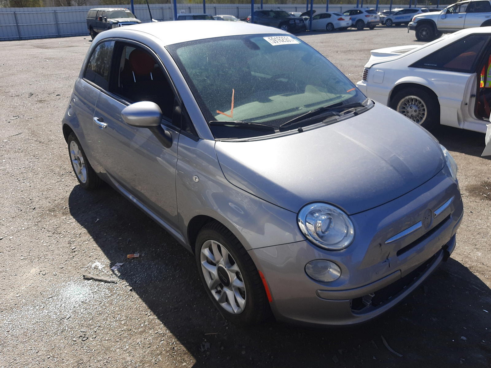 FIAT 500 POP 2017 with VIN 3C3CFFKR2HT549549 - Photo from auction